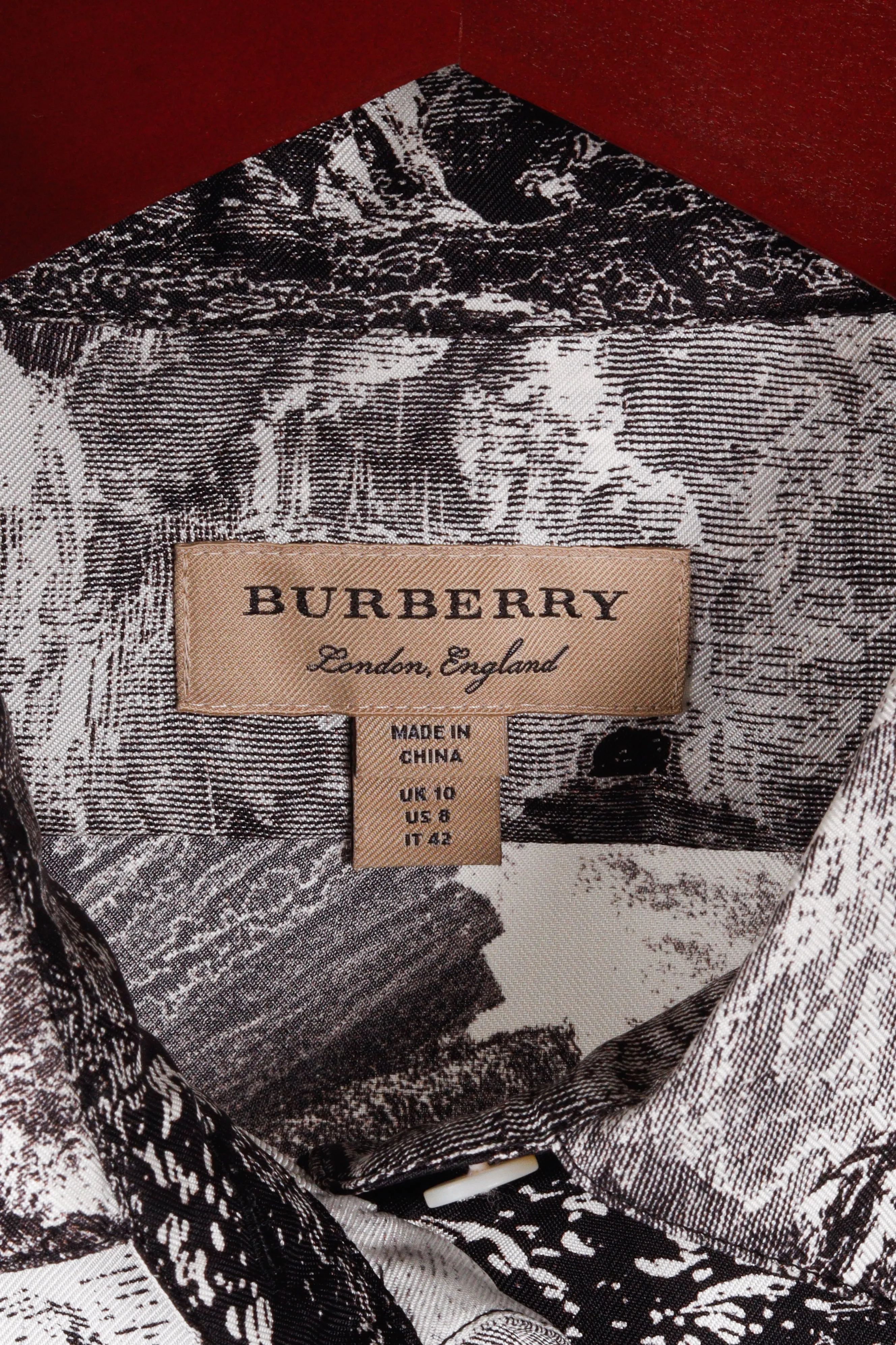Burberry SS19 'Dreamscape Print Slik' Shirt (2019)