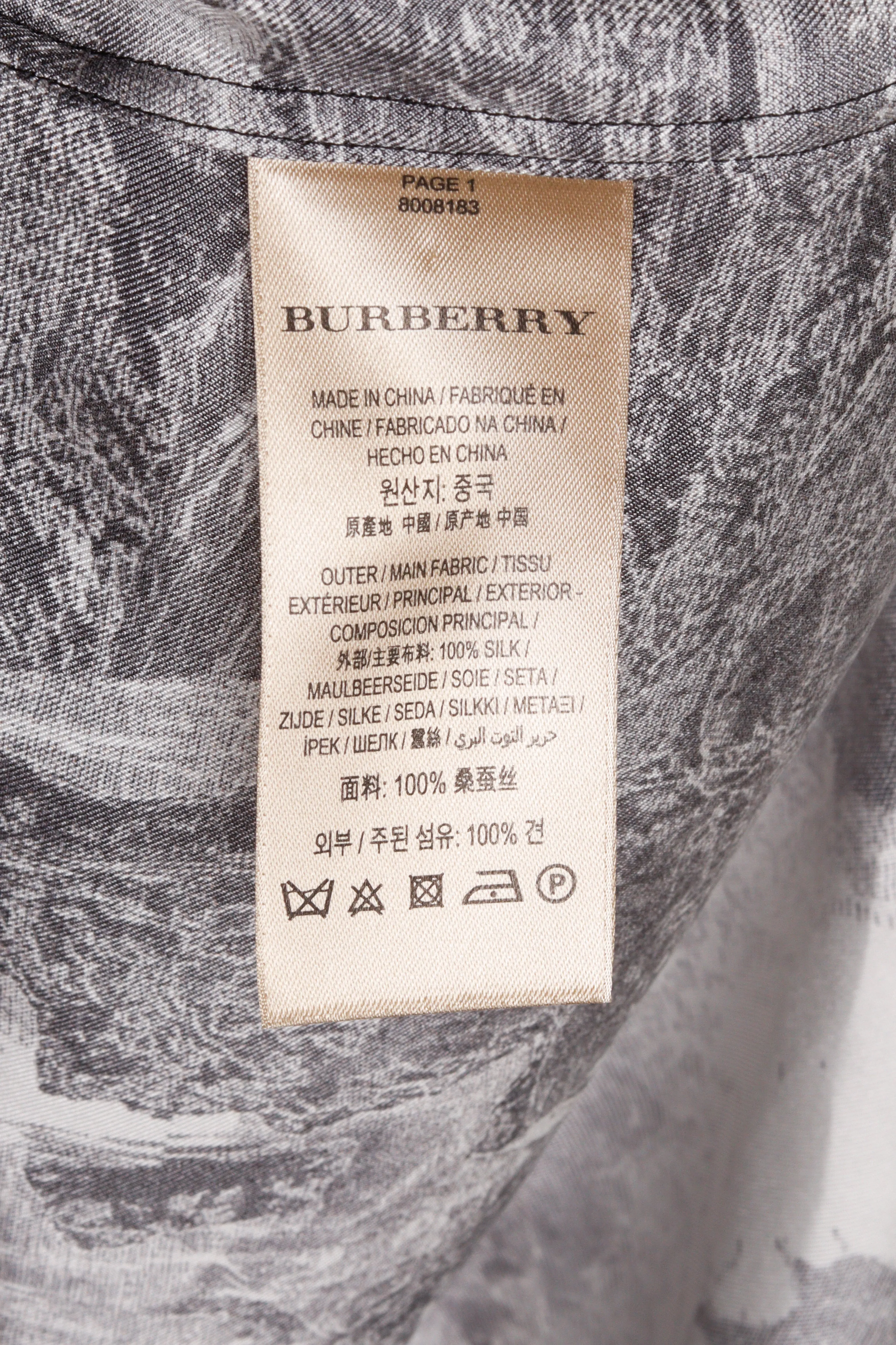 Burberry SS19 'Dreamscape Print Slik' Shirt (2019)