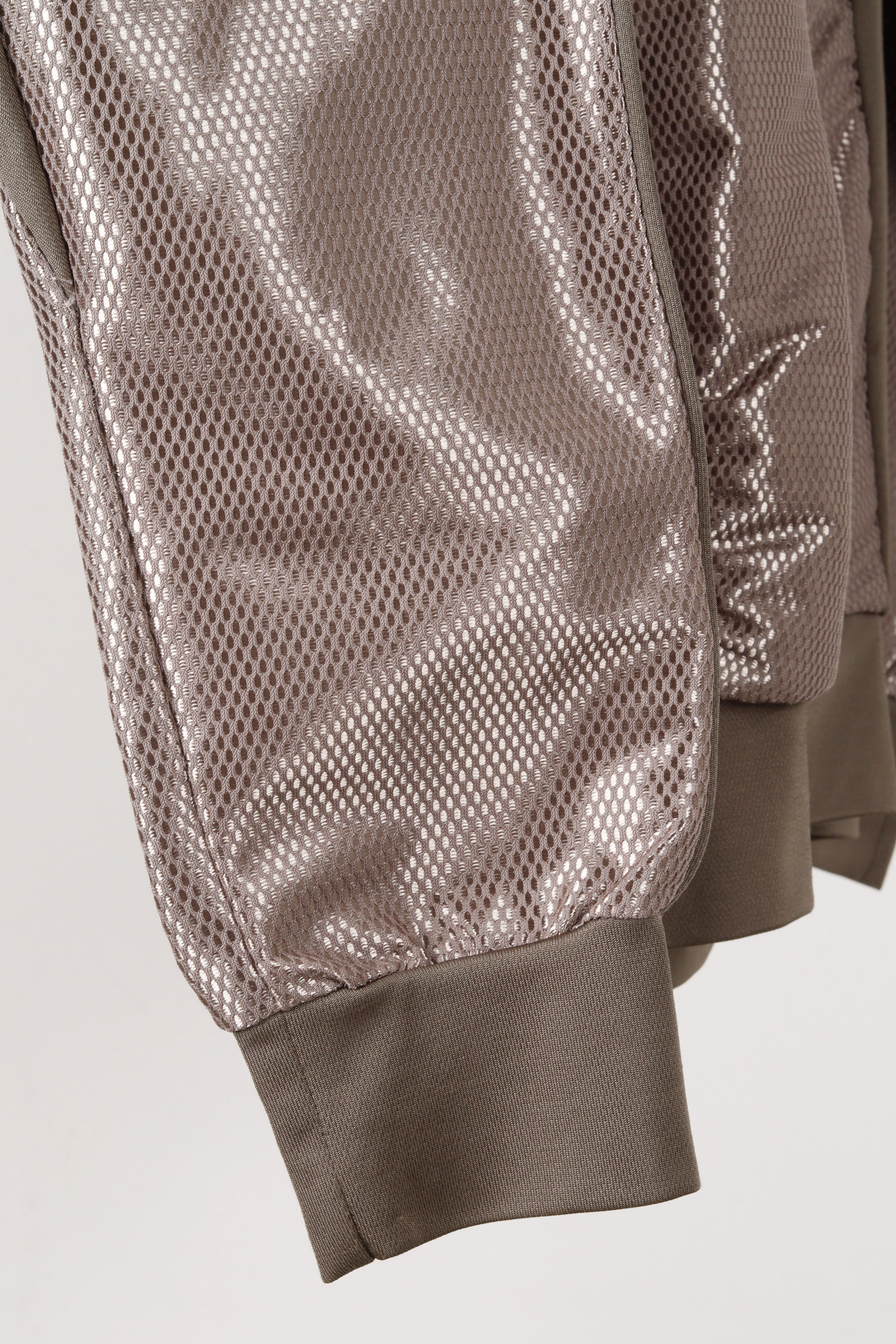 Final Home SS07 'Iridescent Snakeskin' Hooded Zip-Up Track Jacket Green (2007)