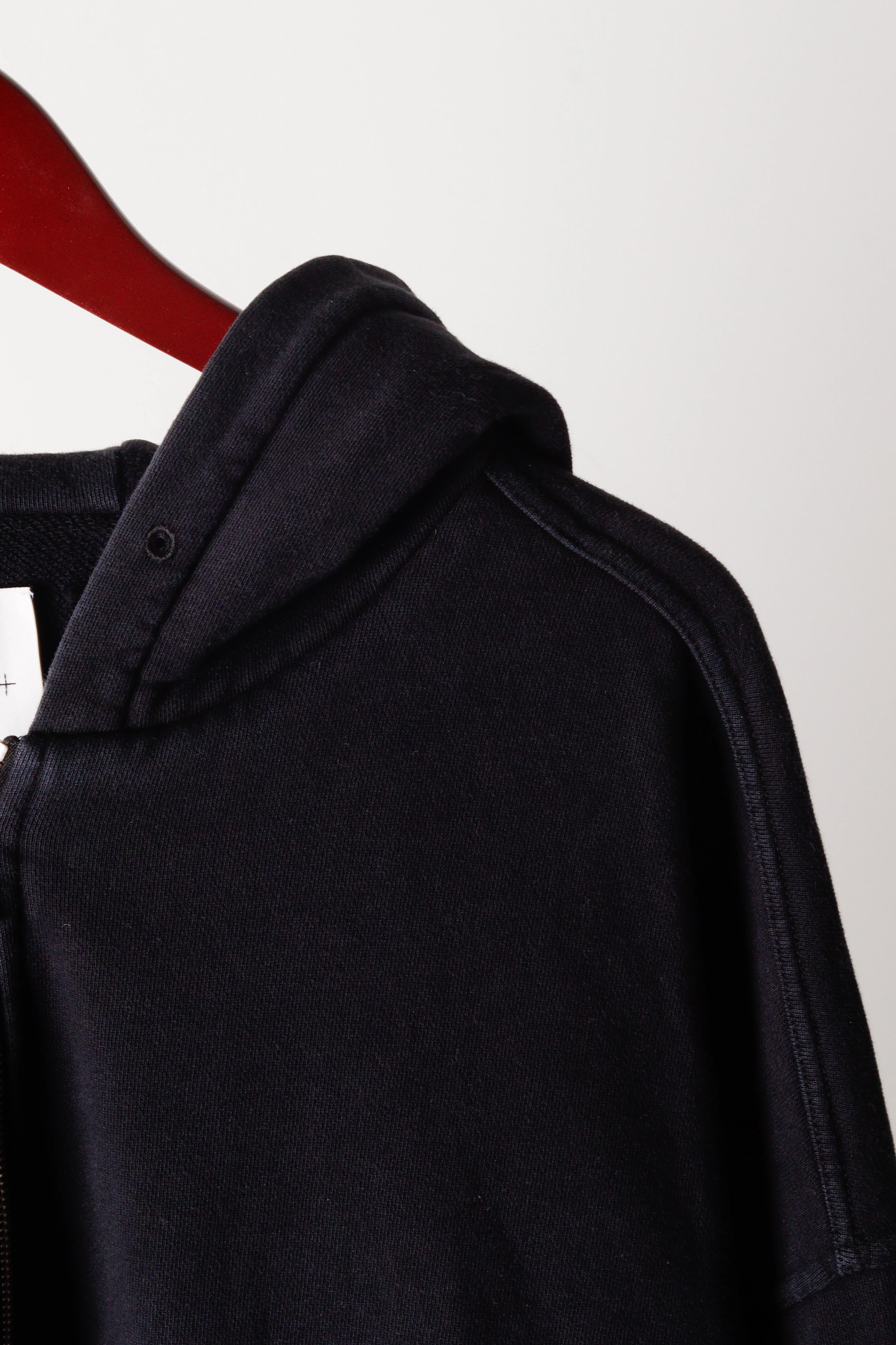 Jil Sander  SS21 'Embroidered Logo' Zip-Up Hooded Sweatshirt (2021)