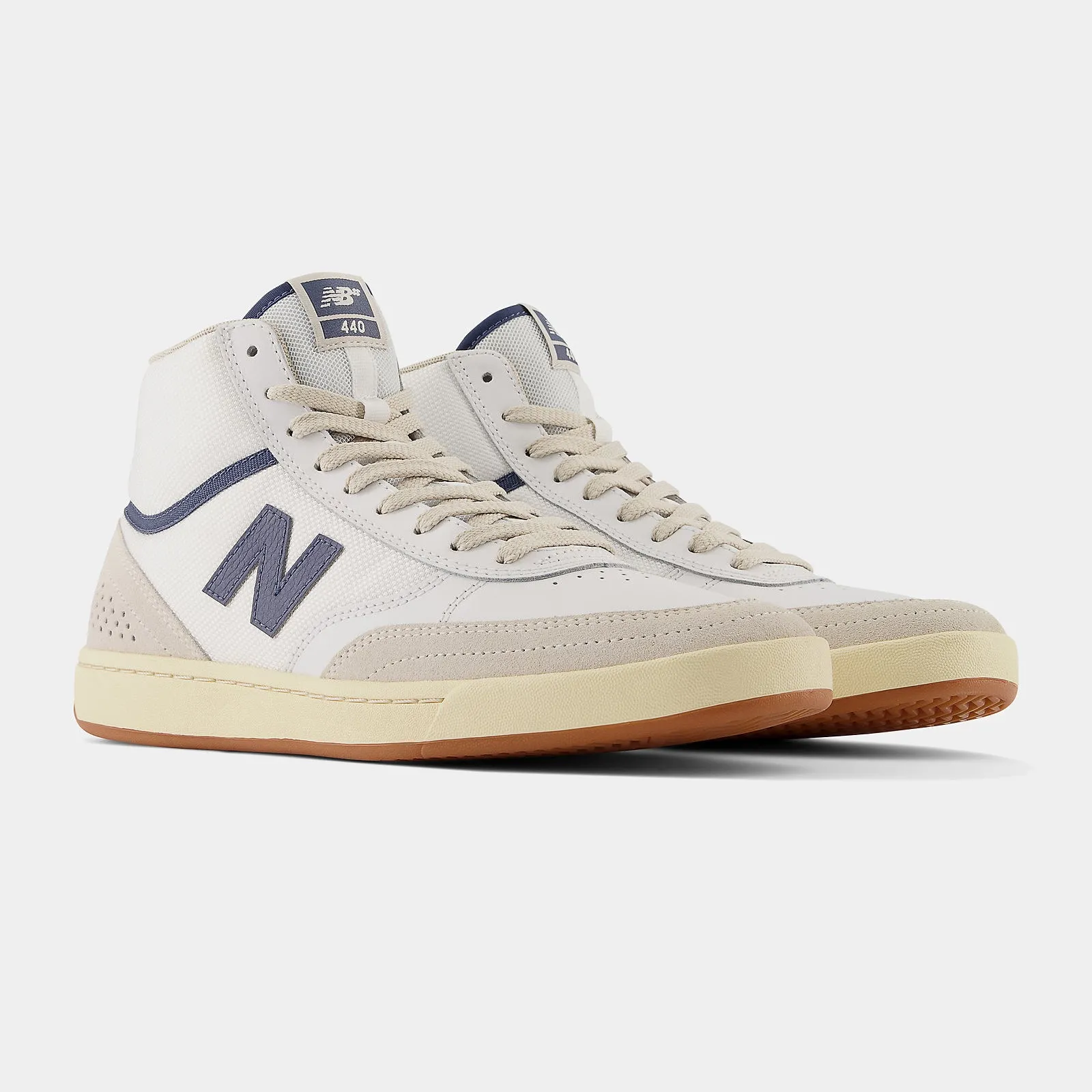 NEW BALANCE 440 HIGH - WHITE/CRIMSON