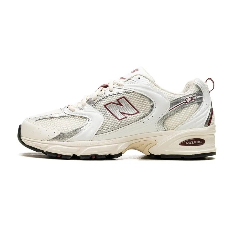New Balance 530 Sea Salt Mercury Red