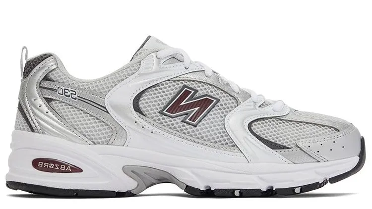 New Balance 530 Silver Burgundy