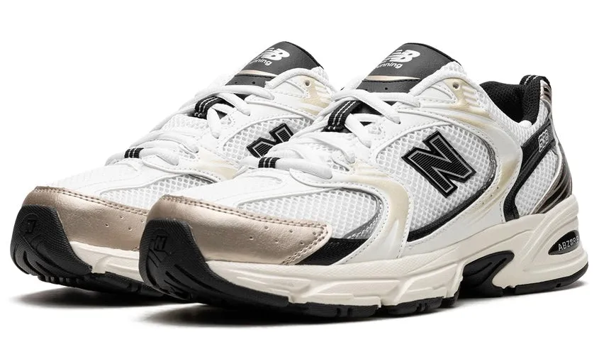 New Balance 530 White Light Gold Metallic