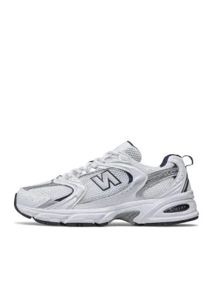 New Balance 530 White Silver Navy