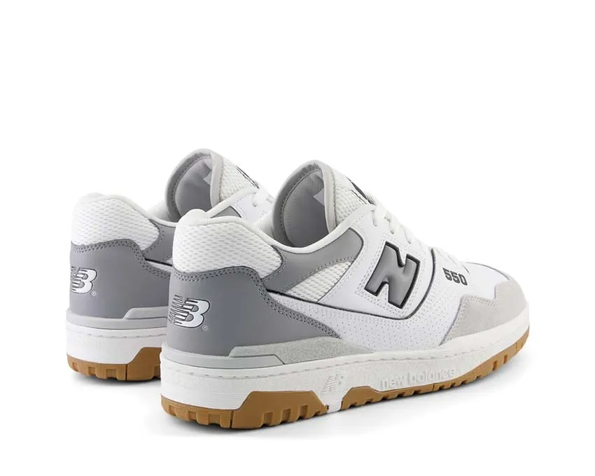 NEW BALANCE 550 WHITE/SLATE GREY BB550ESC | ZAPATILLAS CLSICAS Y VERSTILES