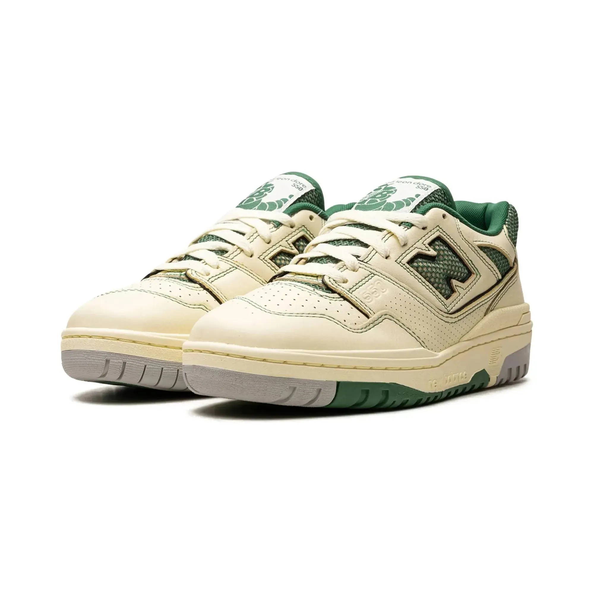 New Balance 550 X Aime Leon Dore Masaryk Community Gym Green