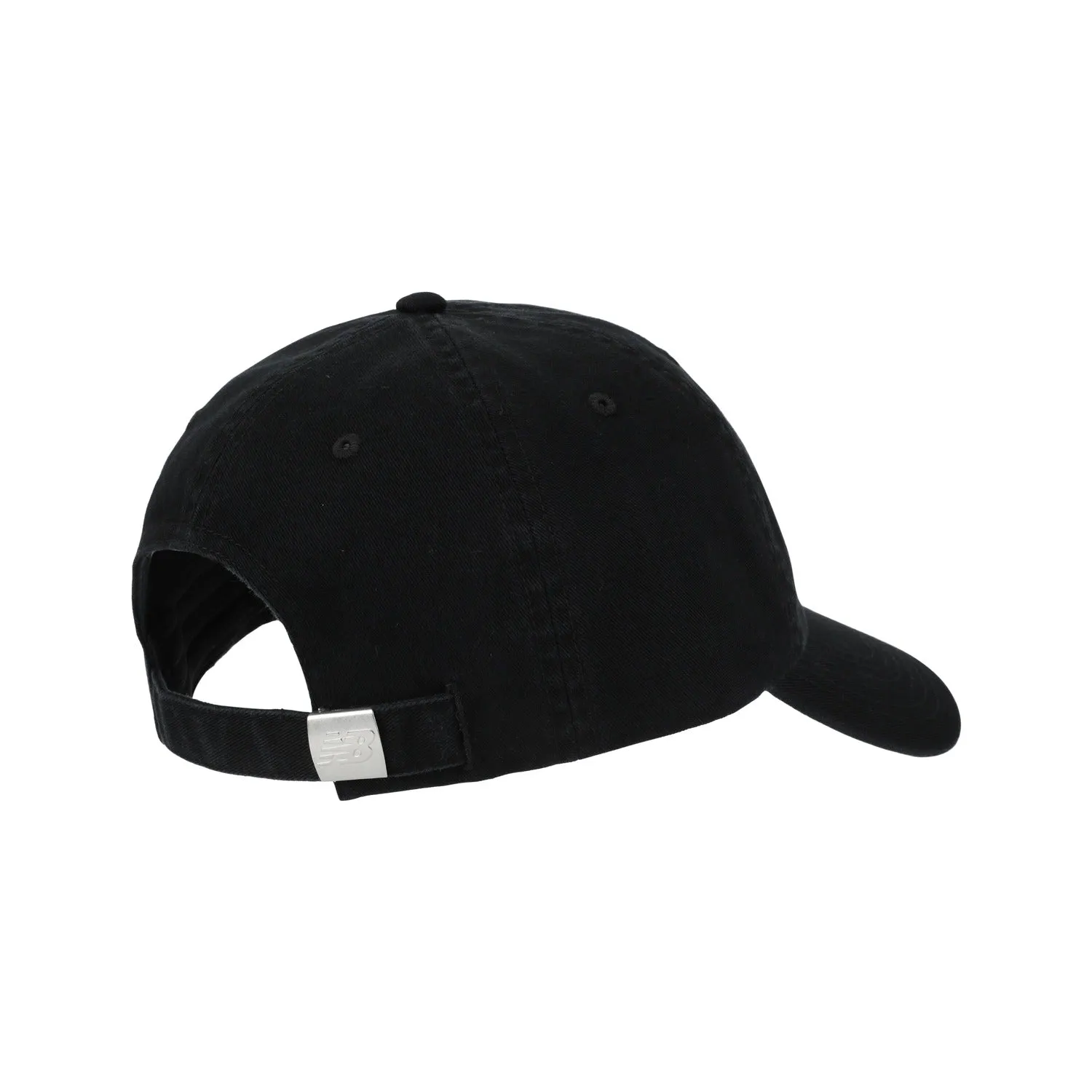 New Balance 6 Panel NB Patch Logo Hat Black LAH51013-BK