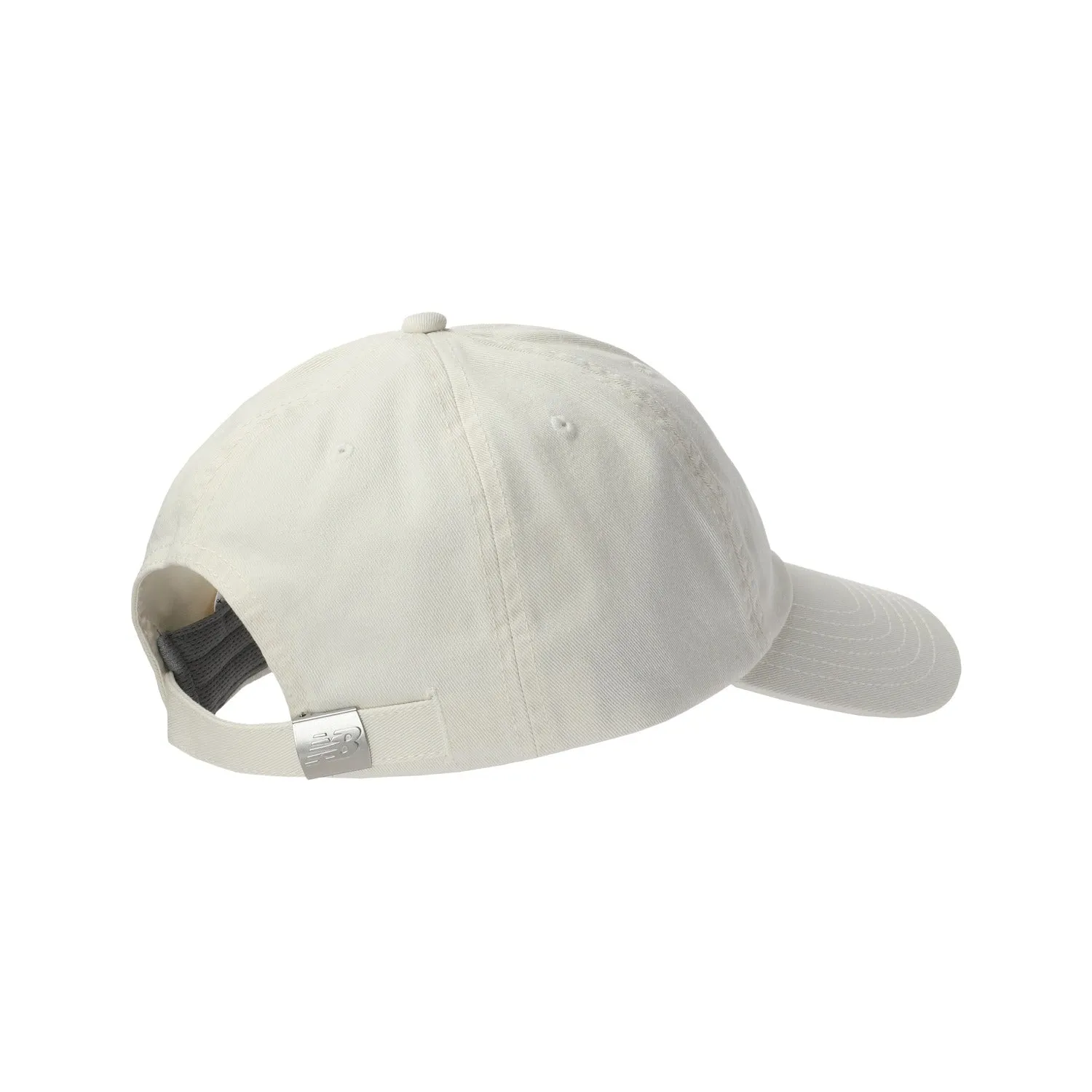New Balance 6 Panel NB Patch Logo Hat Sea Salt LAH51013-SS