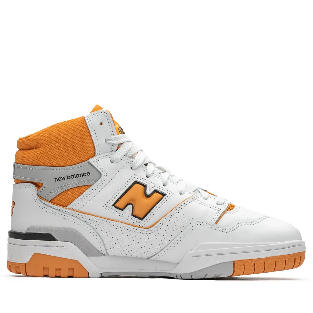New Balance 650R - White/Canyon