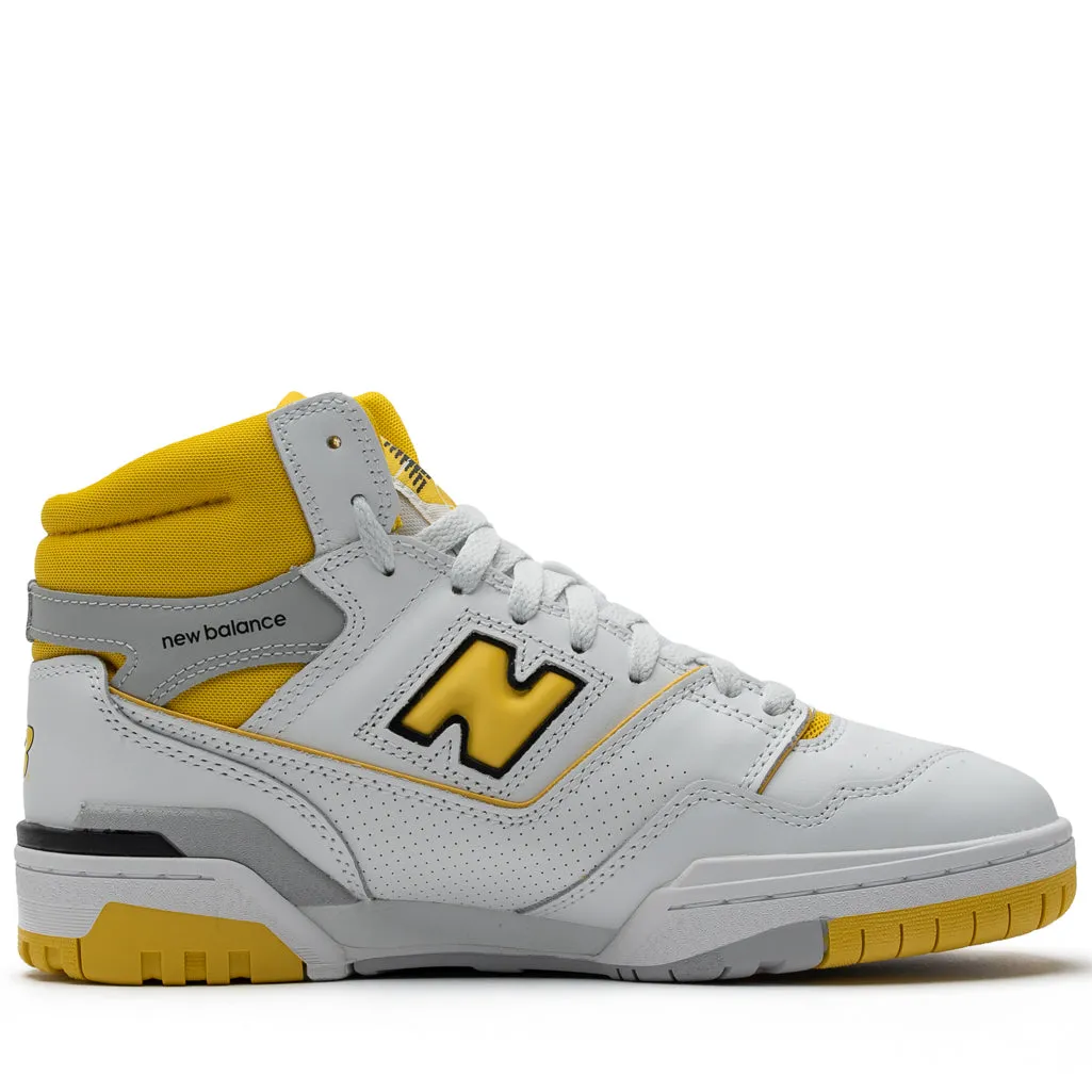 New Balance 650R - White/Yellow