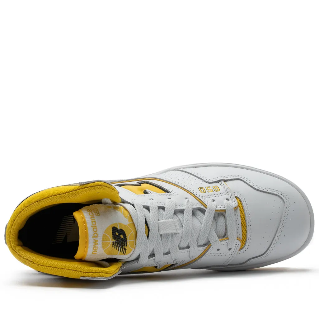 New Balance 650R - White/Yellow