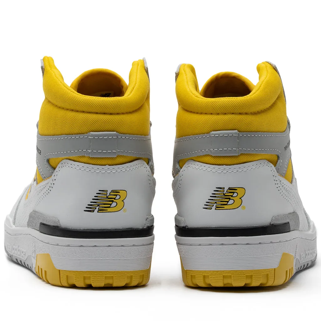 New Balance 650R - White/Yellow