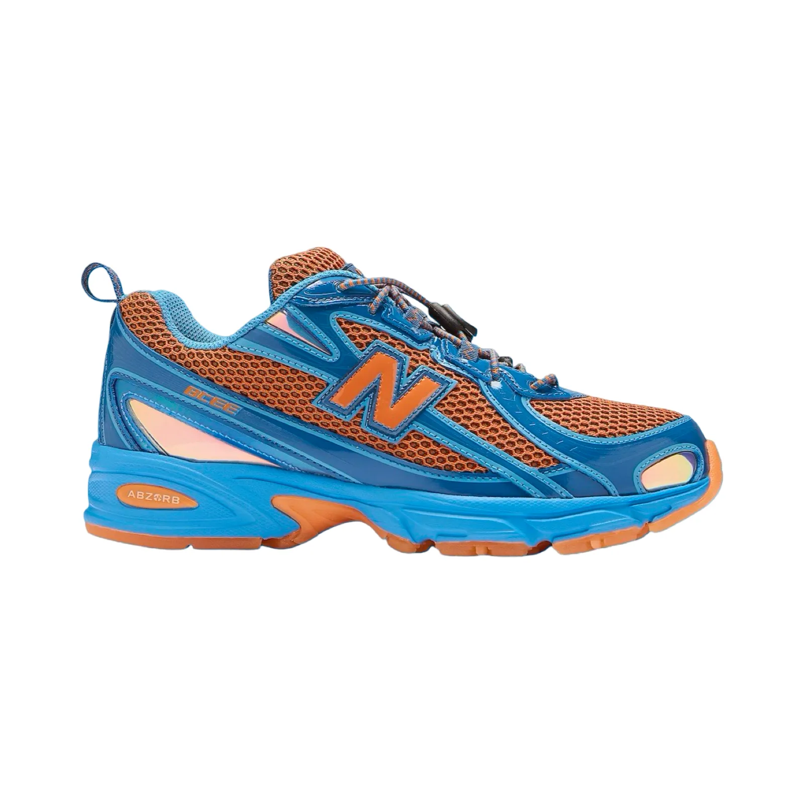 New Balance 740v2 Amin Benson Tech  Snorkel Blue Persimmon Orange