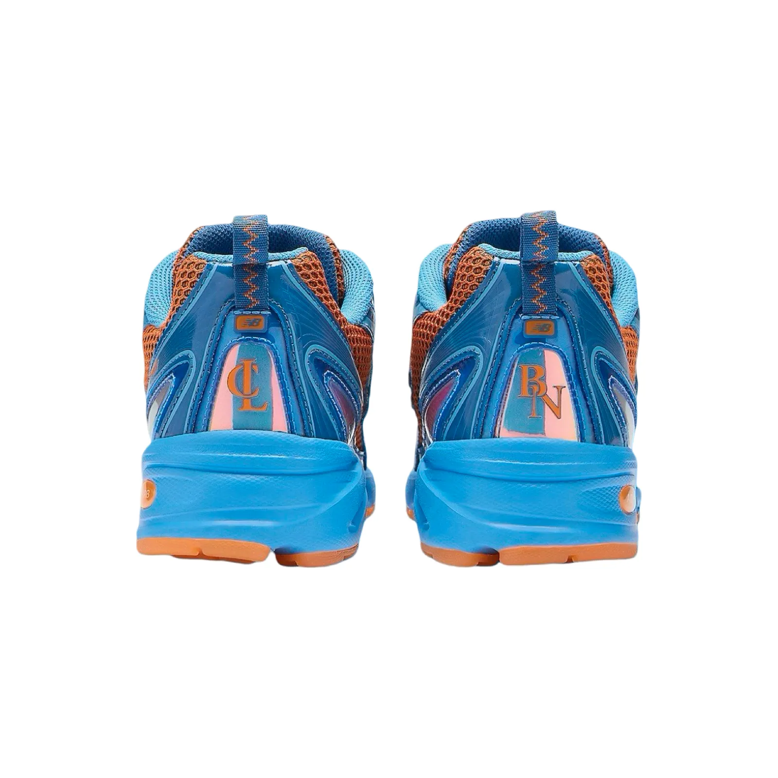 New Balance 740v2 Amin Benson Tech  Snorkel Blue Persimmon Orange