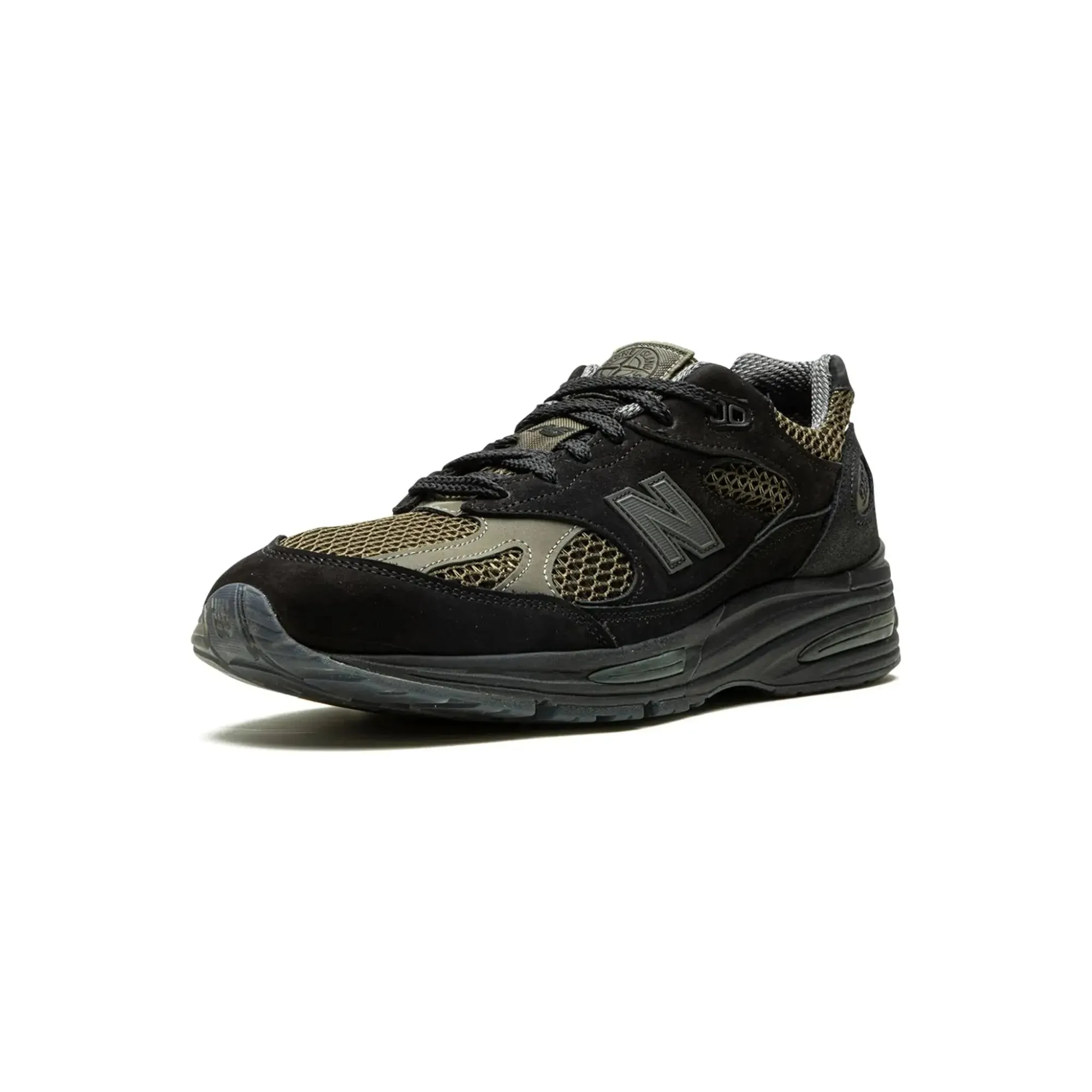 New Balance 991v2 MiUK Stone Island Black