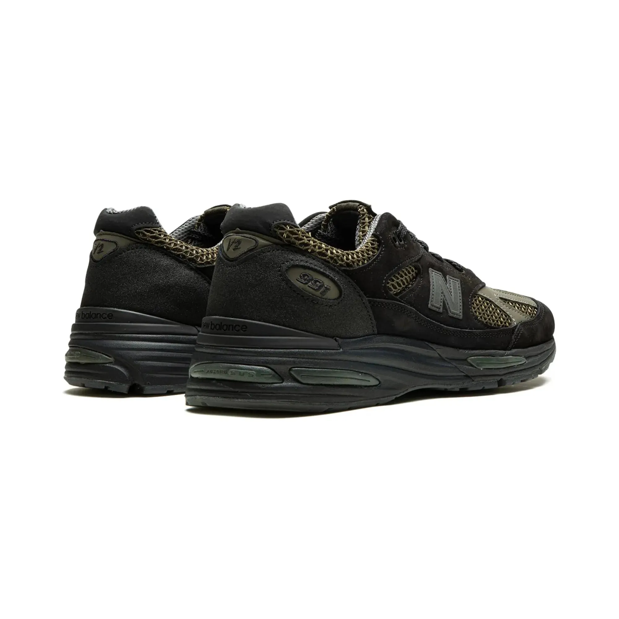 New Balance 991v2 MiUK Stone Island Black