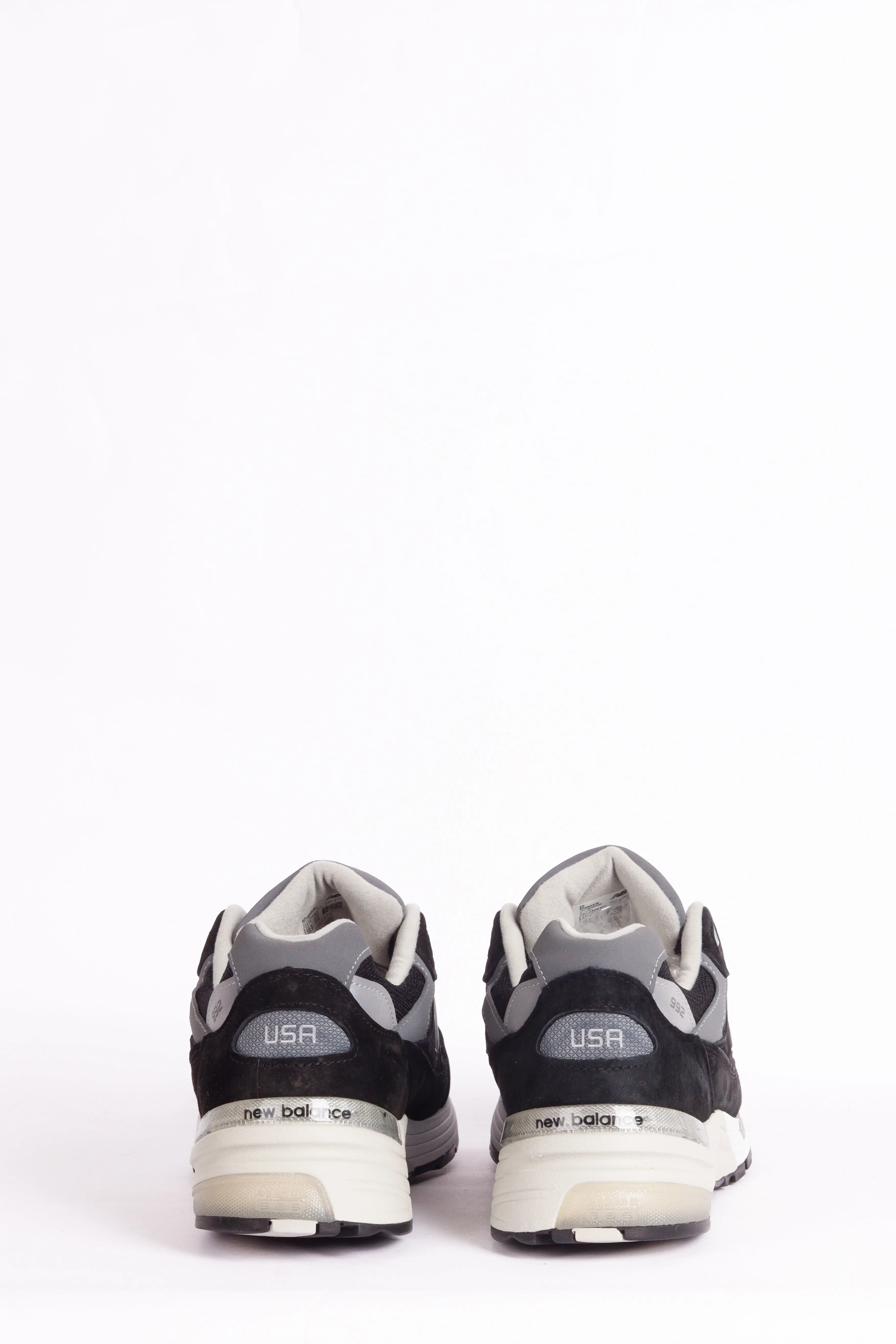 New Balance 992 'MiUSA Black Grey Suede' (2021)