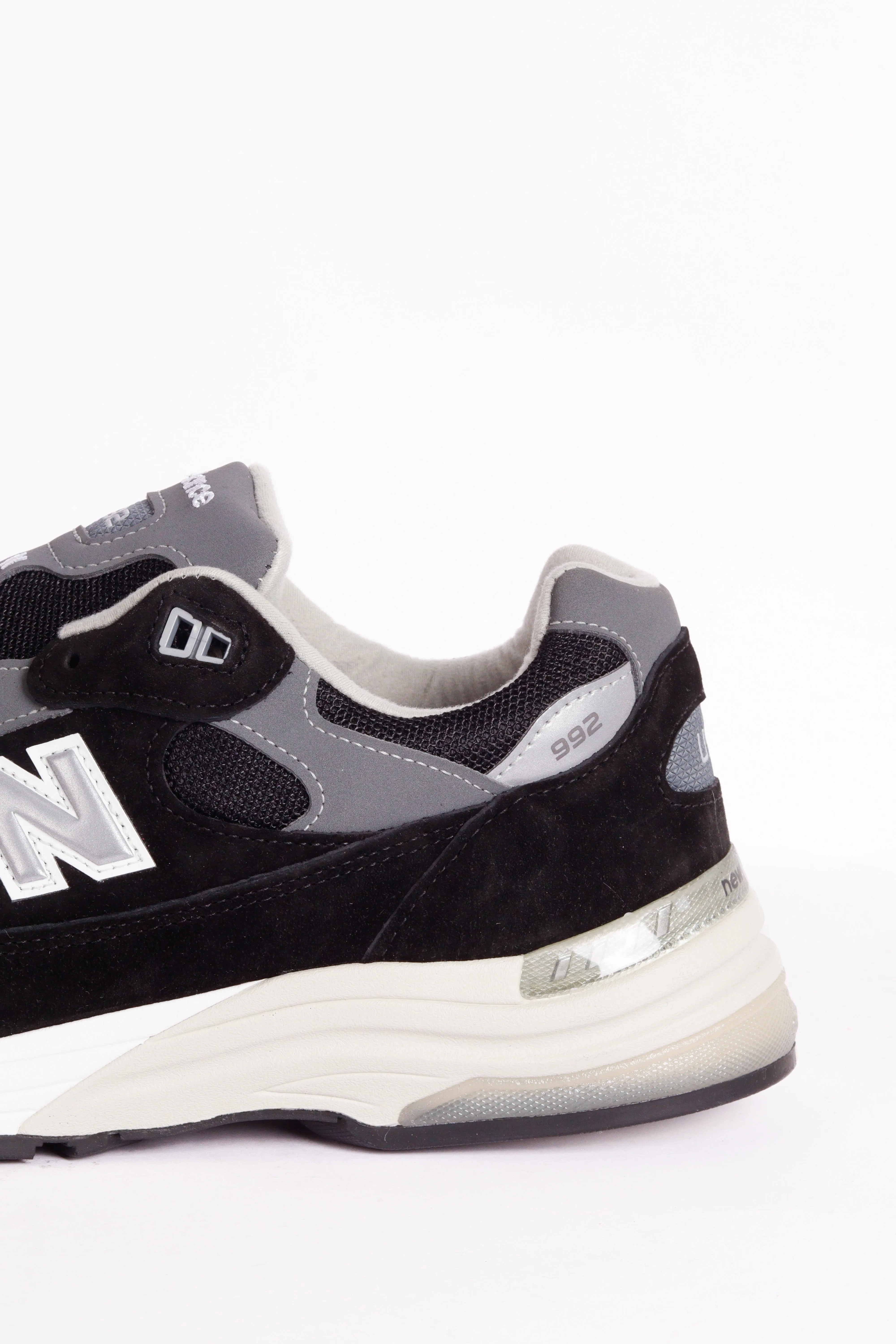 New Balance 992 'MiUSA Black Grey Suede' (2021)