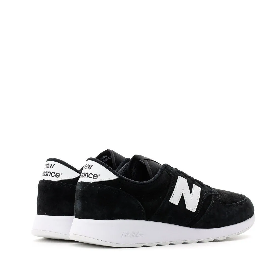 NEW BALANCE LIFESTYLE RE-ENGINEERED REVLITE BLACK WHITE SUEDE MRL420SN ***