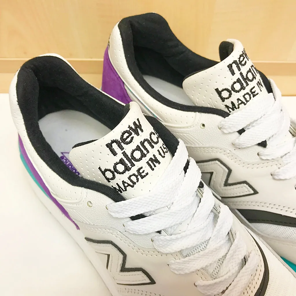 NEW BALANCE M997WEA WHITE PURPLE MADE IN USA