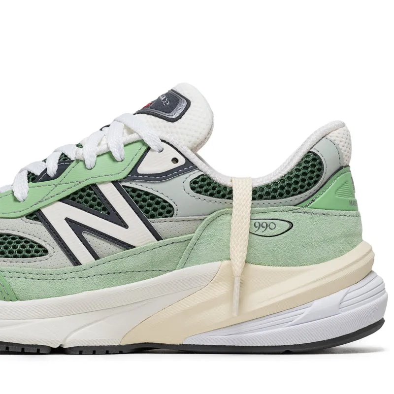 New Balance Made in USA 990v6 - Avocado/Natural Mint