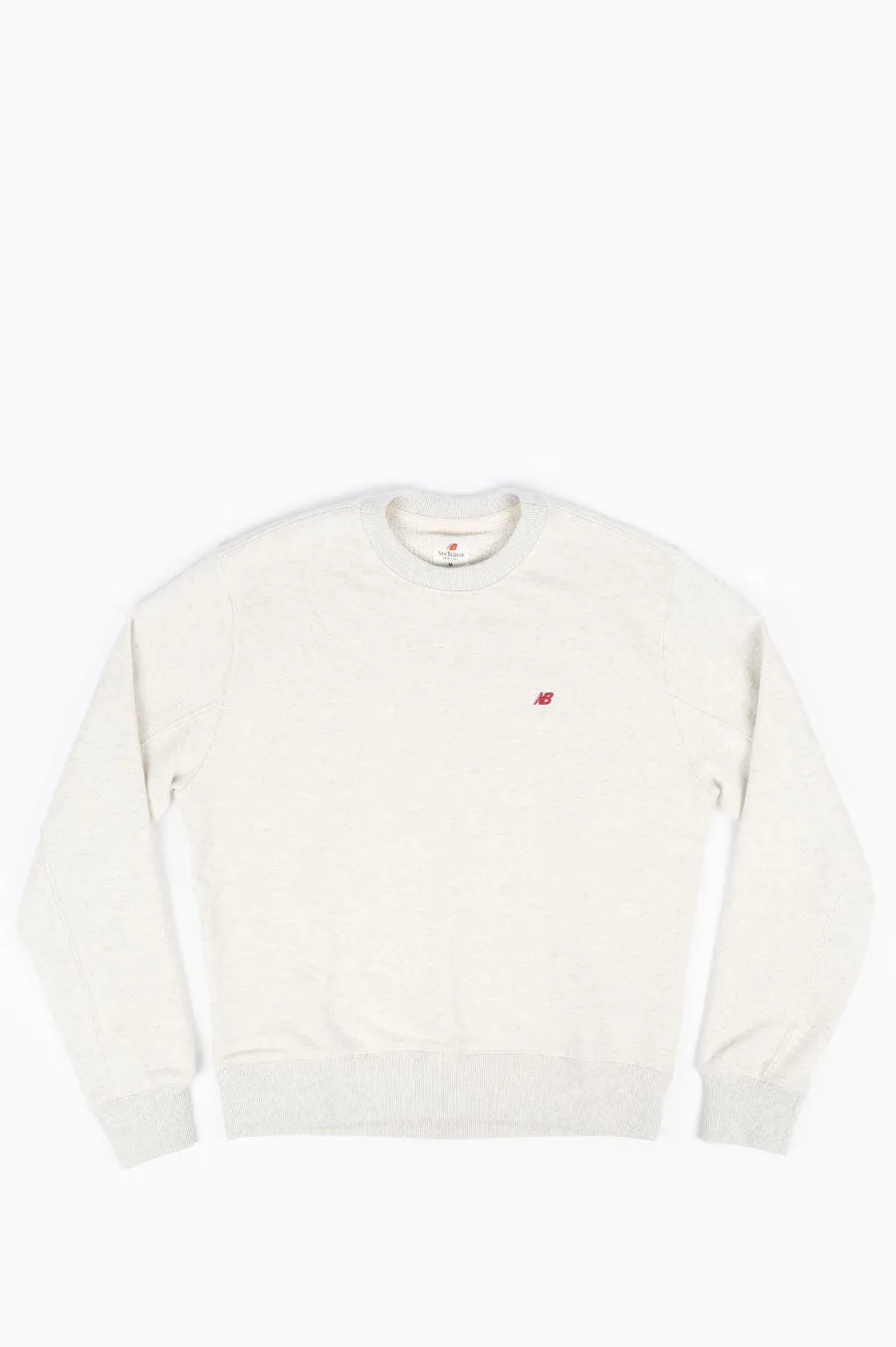 NEW BALANCE MADE IN USA CREW OATMEAL HEATHER