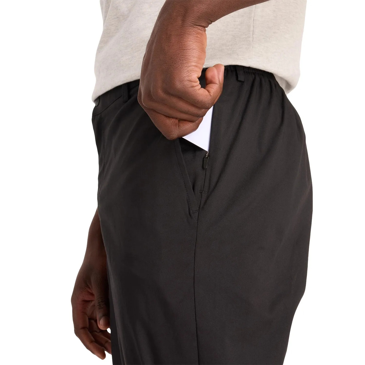 New Balance Men Athletics Standard Tapered Pant 28 Black MP43553-BLK