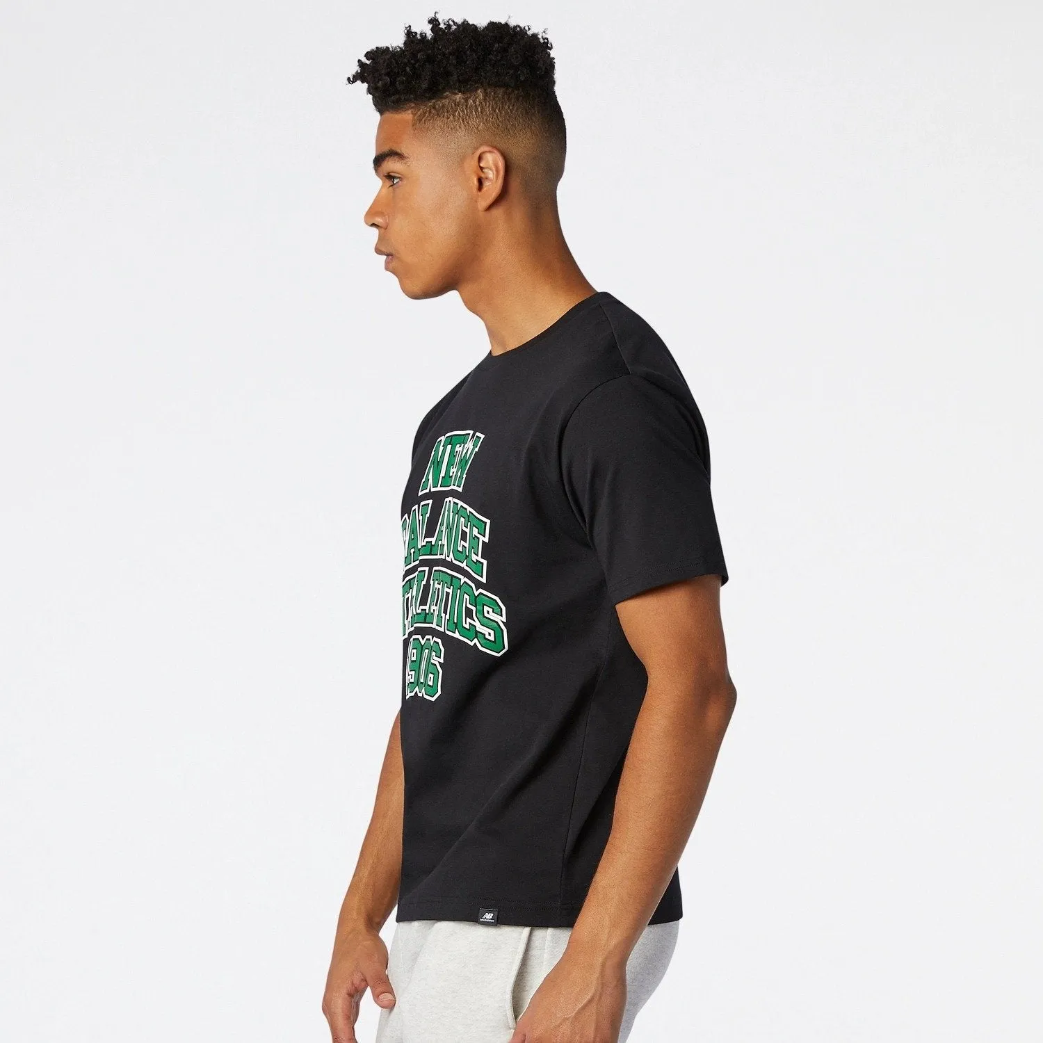 New Balance Men Athletics Varsity Spec Tee Black Core MT03518-BK