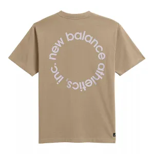 New Balance Men Circular Logo Graphic Tee Incense MT31575-INC
