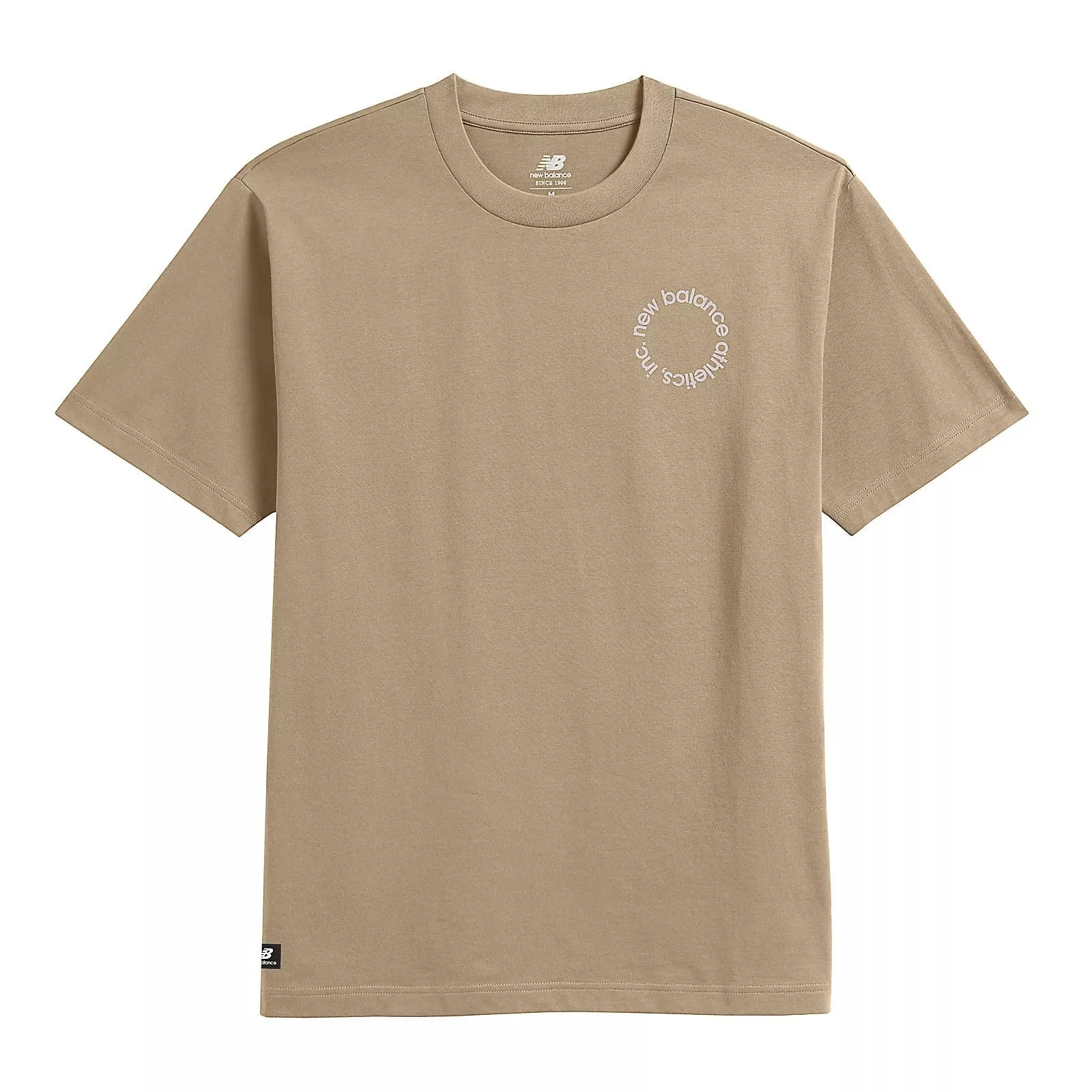 New Balance Men Circular Logo Graphic Tee Incense MT31575-INC