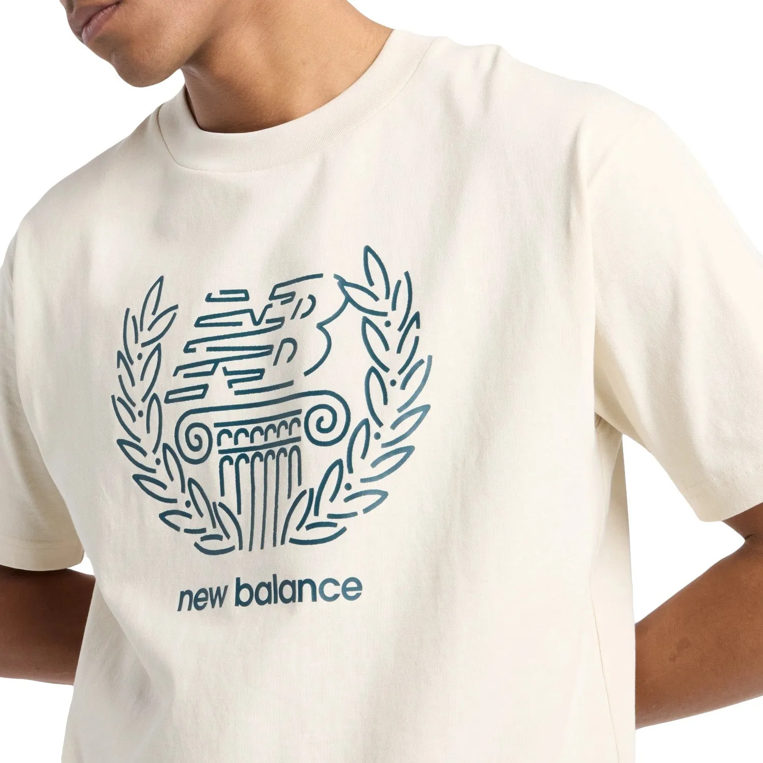 New Balance Men Debut Sculpture T-Shirt Linen