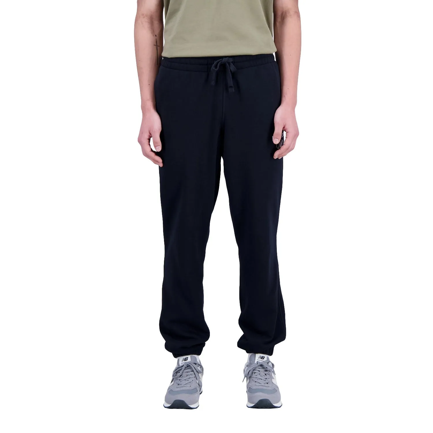 New Balance Men Essentials Reimagined French Terry Sweatpant Black MP31515-BLK