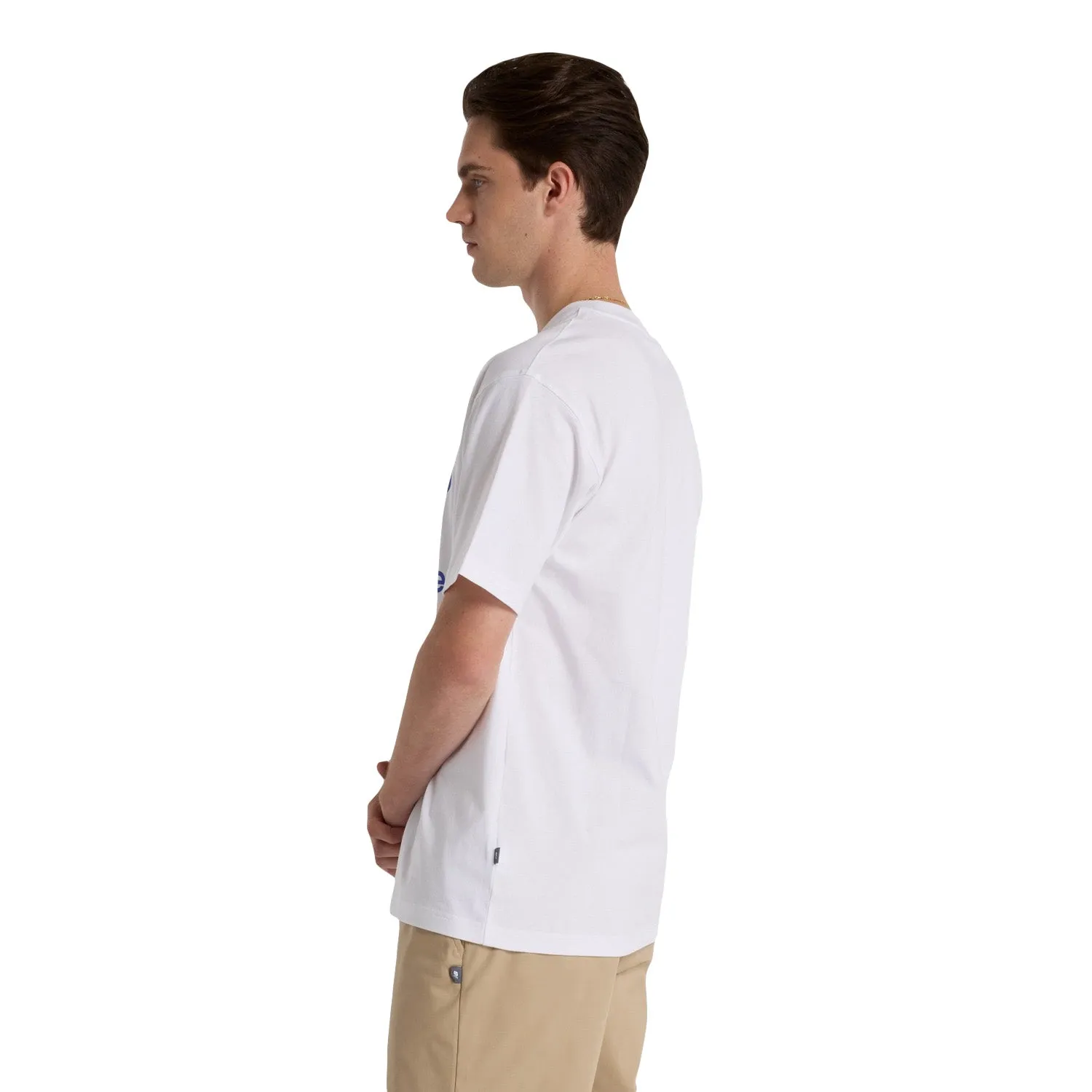 New Balance Men Face Oka Smile T-Shirt White