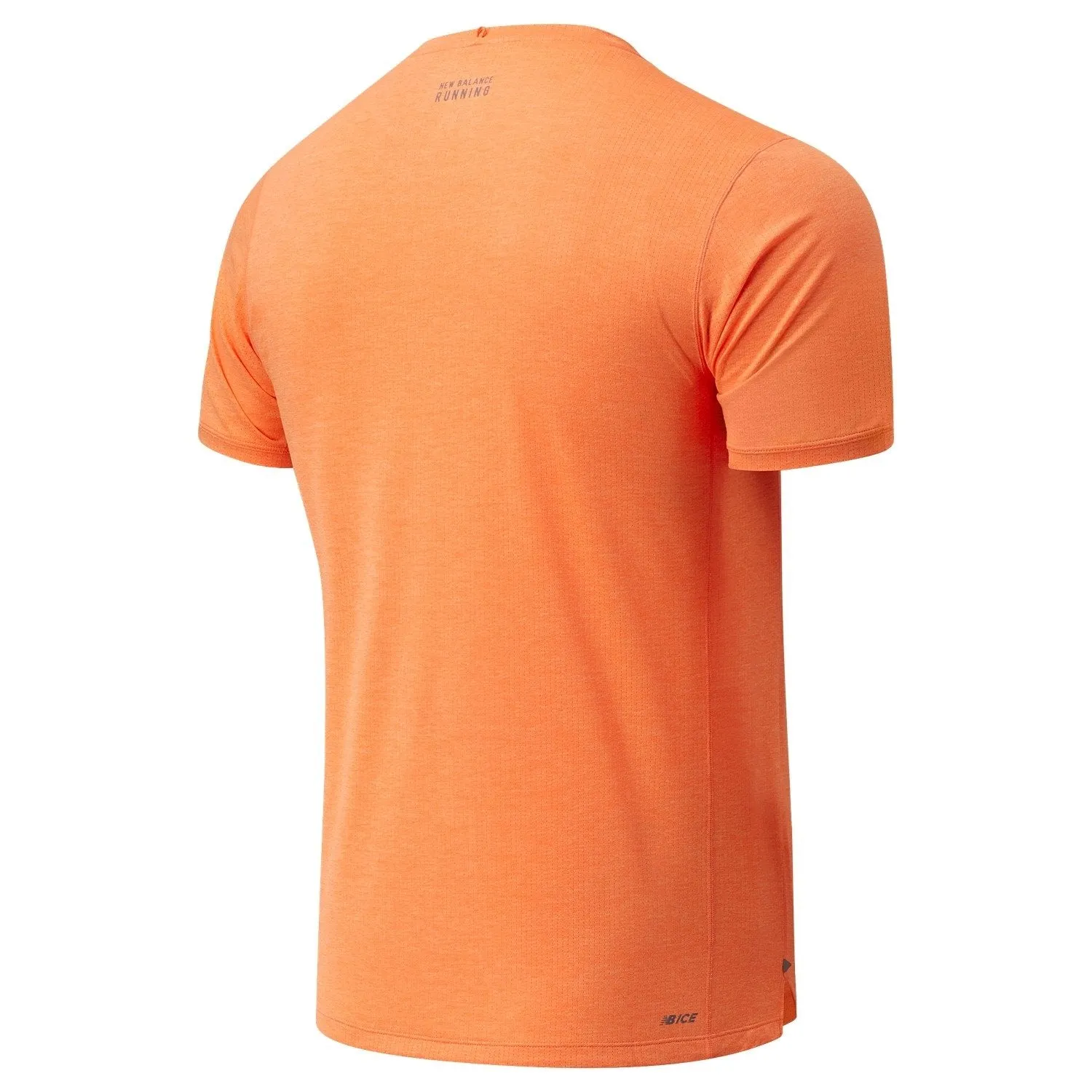 New Balance Men Impact Run Short Sleeve Citrus Punch MT01234-CP1