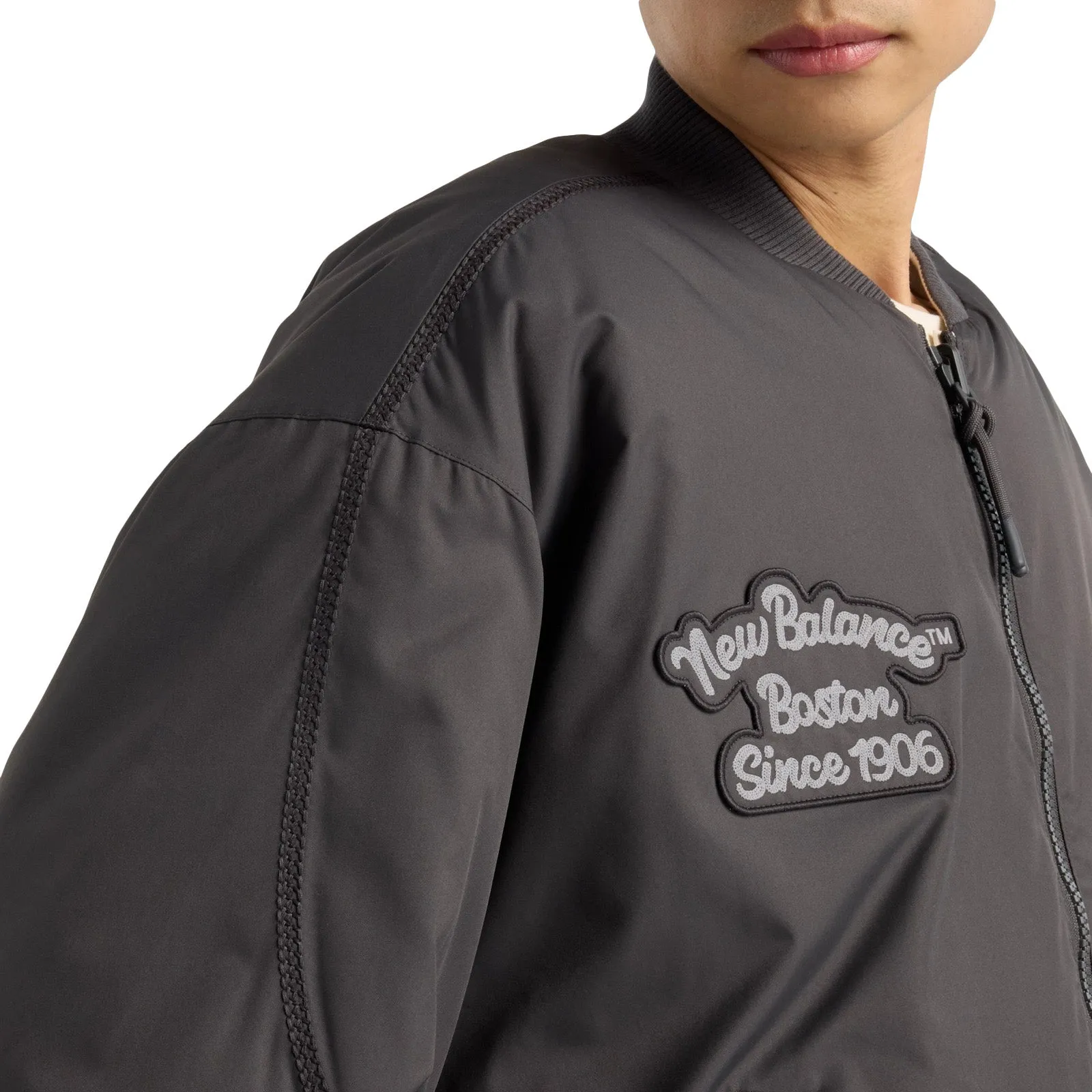 New Balance Men NBX Lunar New Year Woven Bomber Jacket
