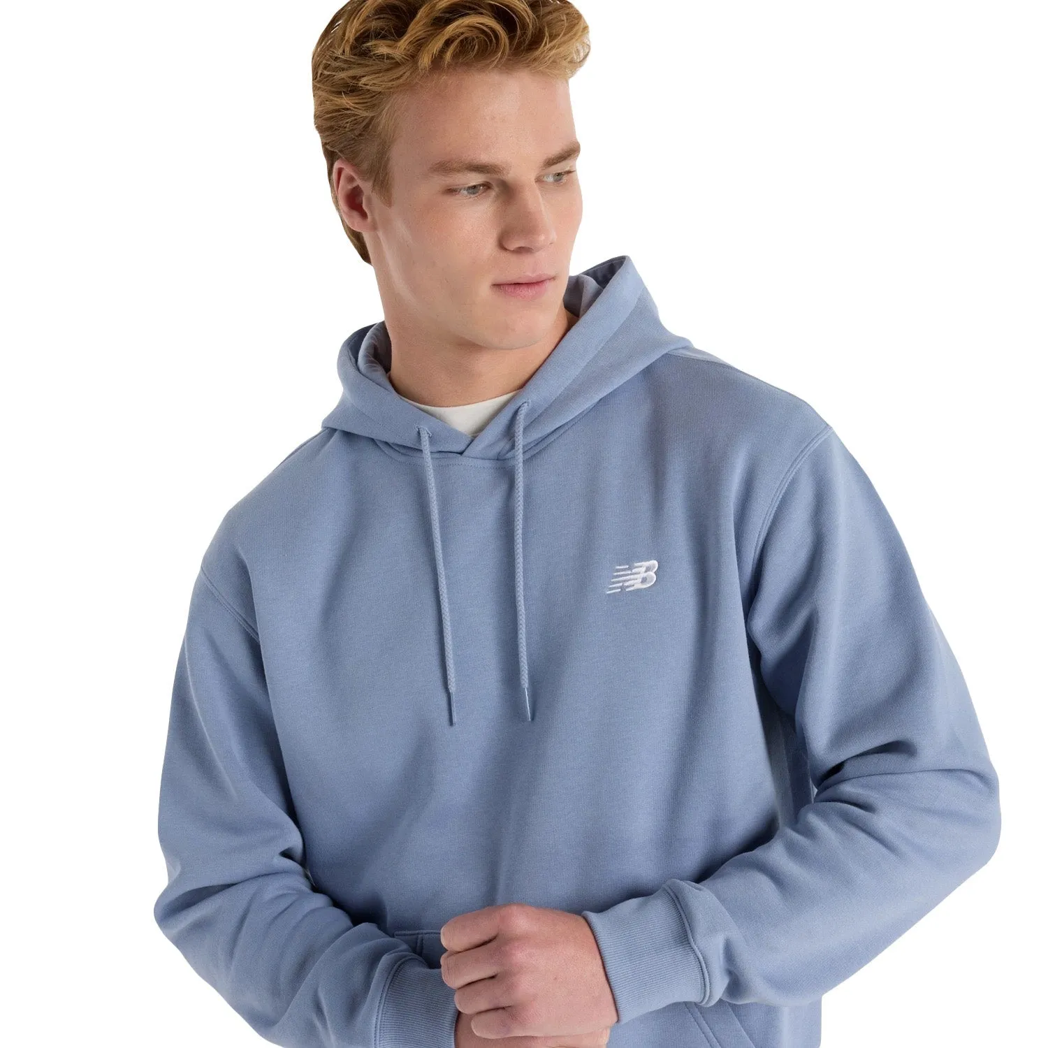 New Balance Men Sport Essentials Fleece Hoodie Dusk Shower