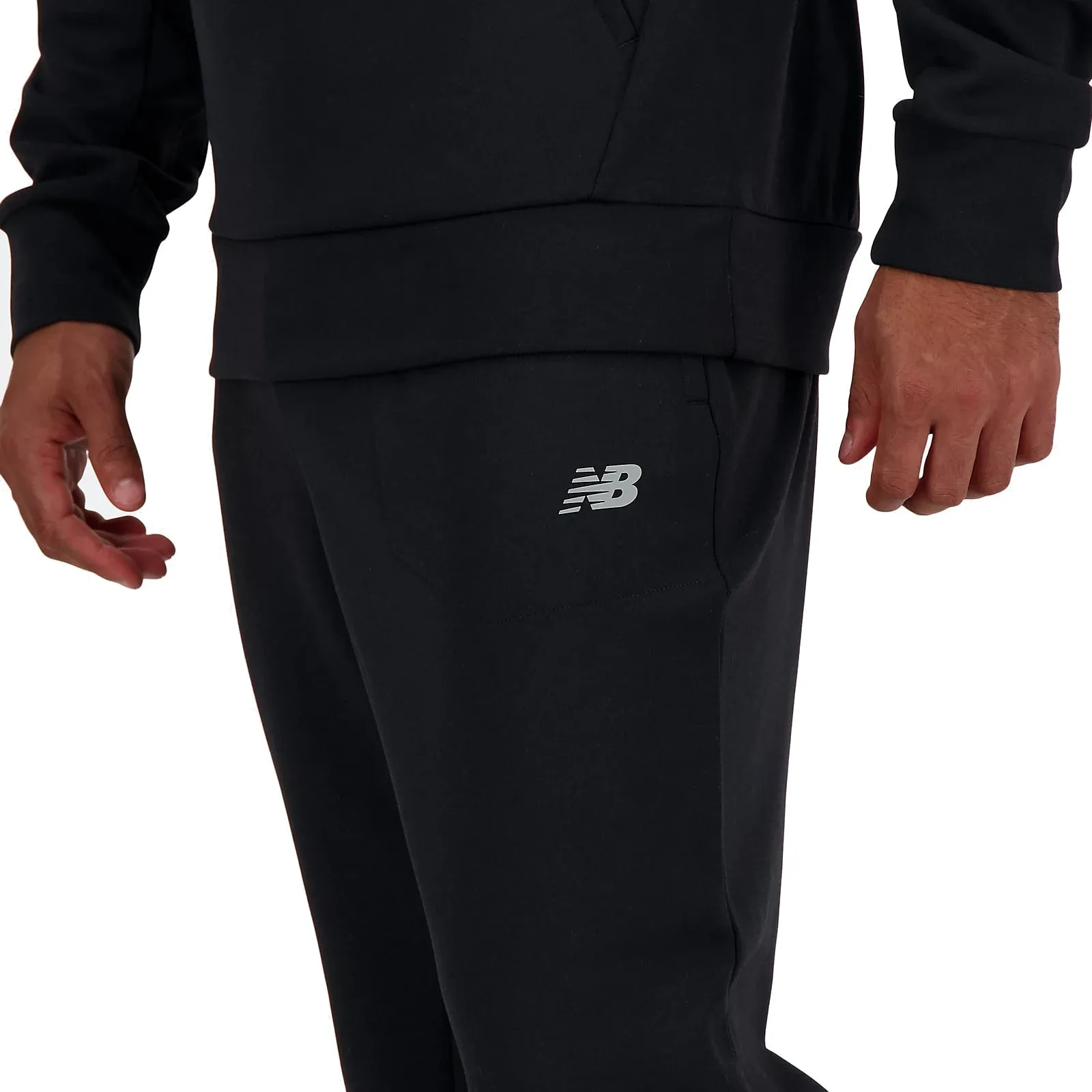 New Balance Men Tech Knit Pant Black MP41143-BLK