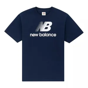New Balance Men x Short Sleeve T-Shirt Made In USA Indigo MT21545-NGO