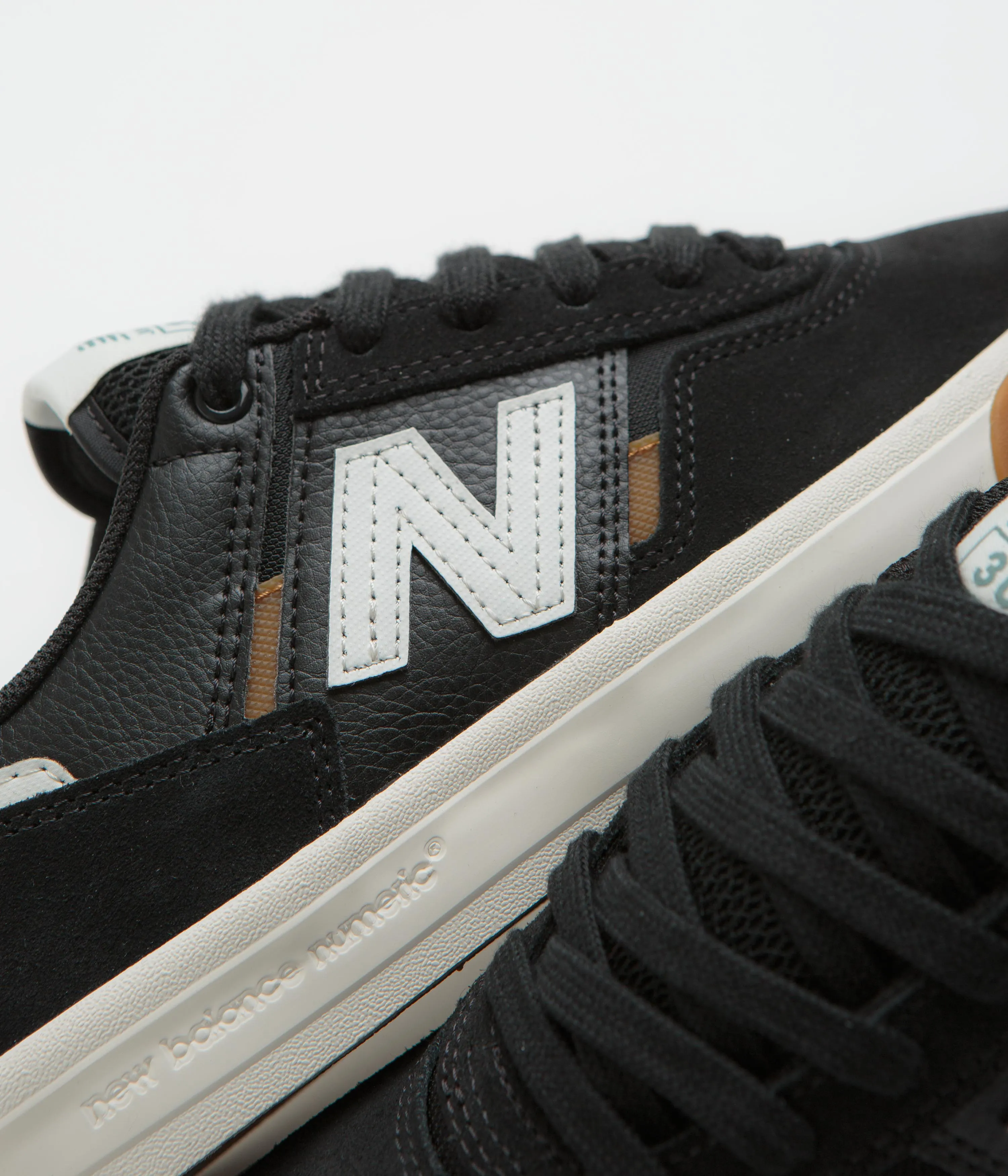 New Balance Numeric 306 Jamie Foy Shoes - Black / White / Black / White
