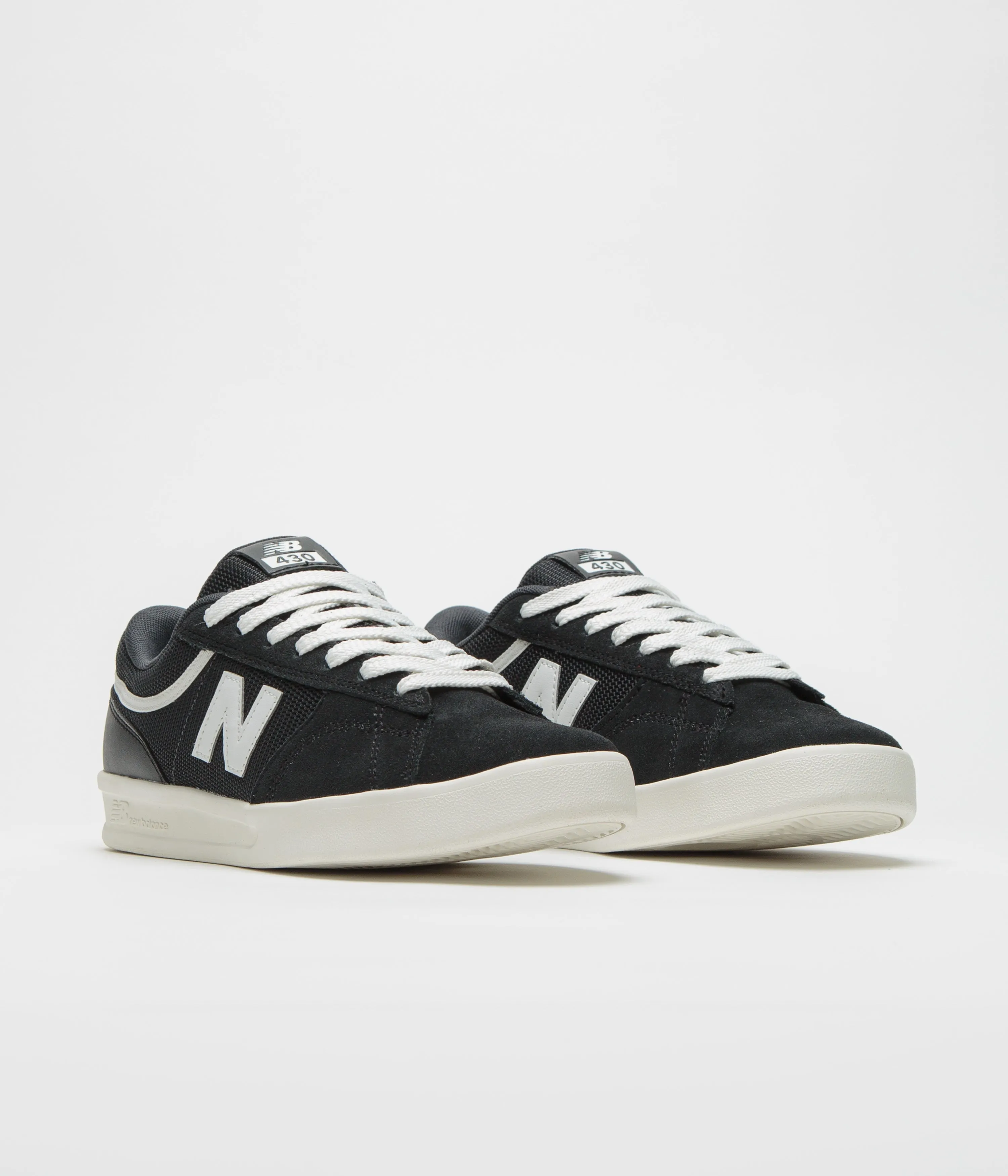 New Balance Numeric 430 Shoes - Black / White