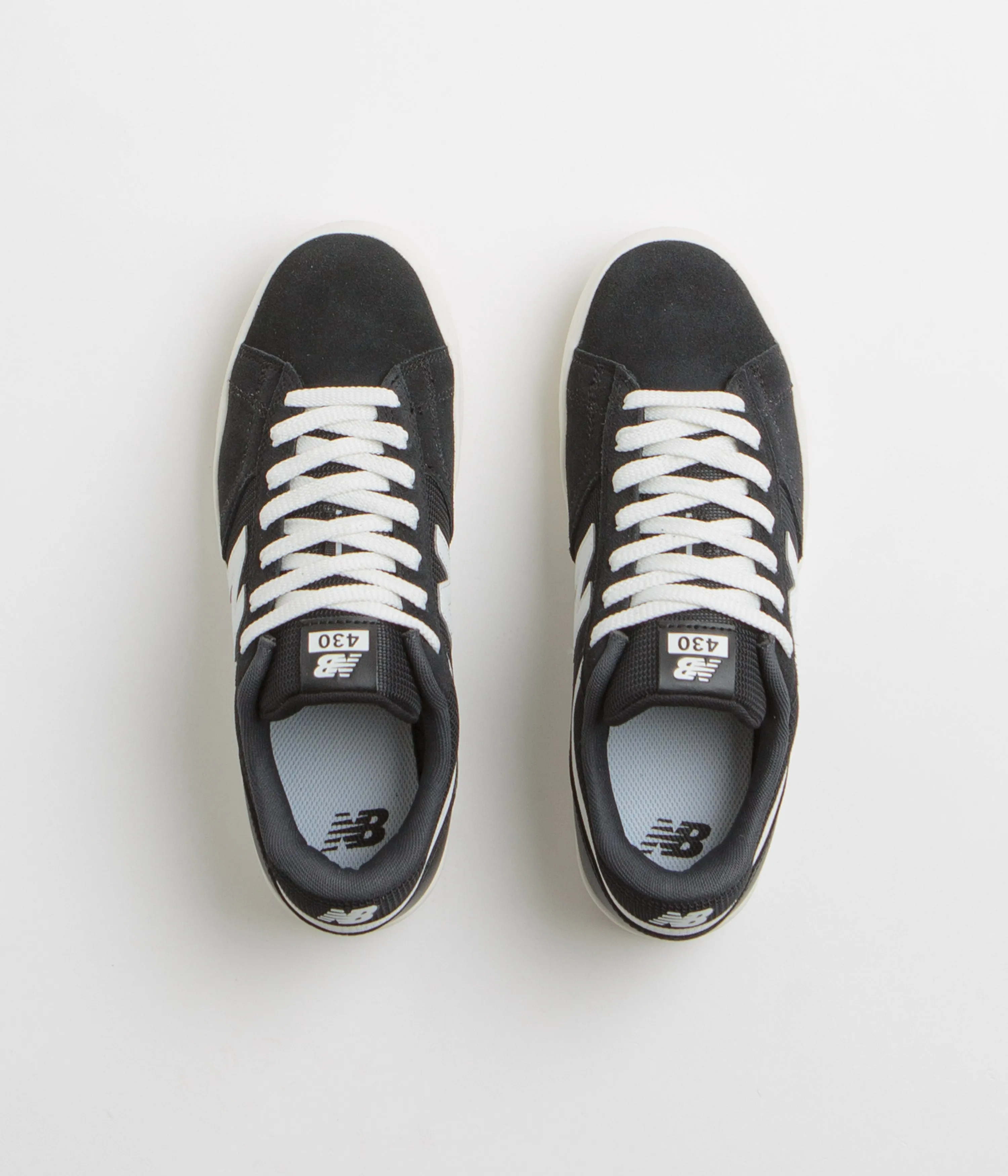 New Balance Numeric 430 Shoes - Black / White