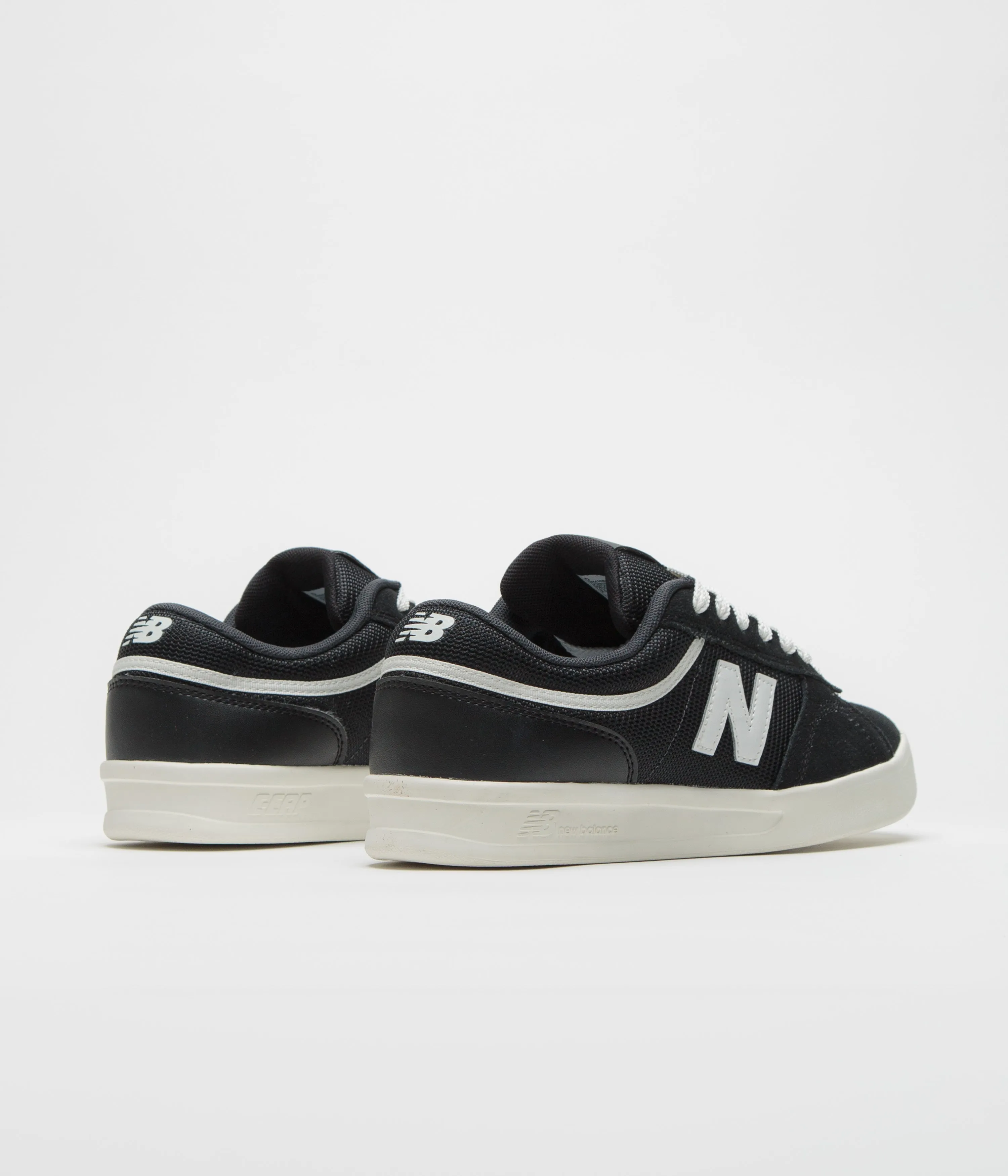 New Balance Numeric 430 Shoes - Black / White