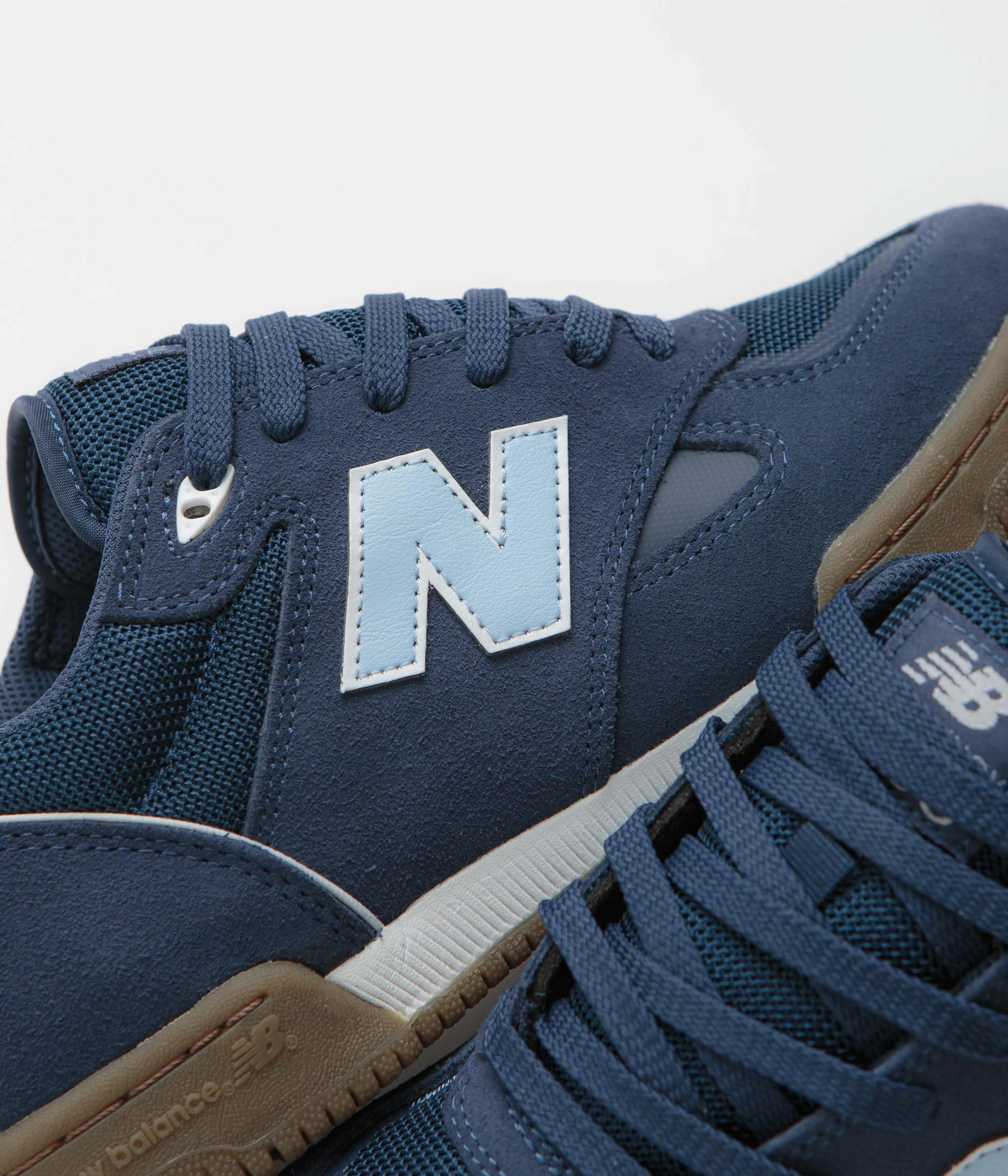 New Balance Numeric 600 Tom Knox Shoes - Navy / Gum