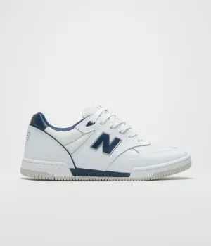 New Balance Numeric 600 Tom Knox Shoes - White / Navy