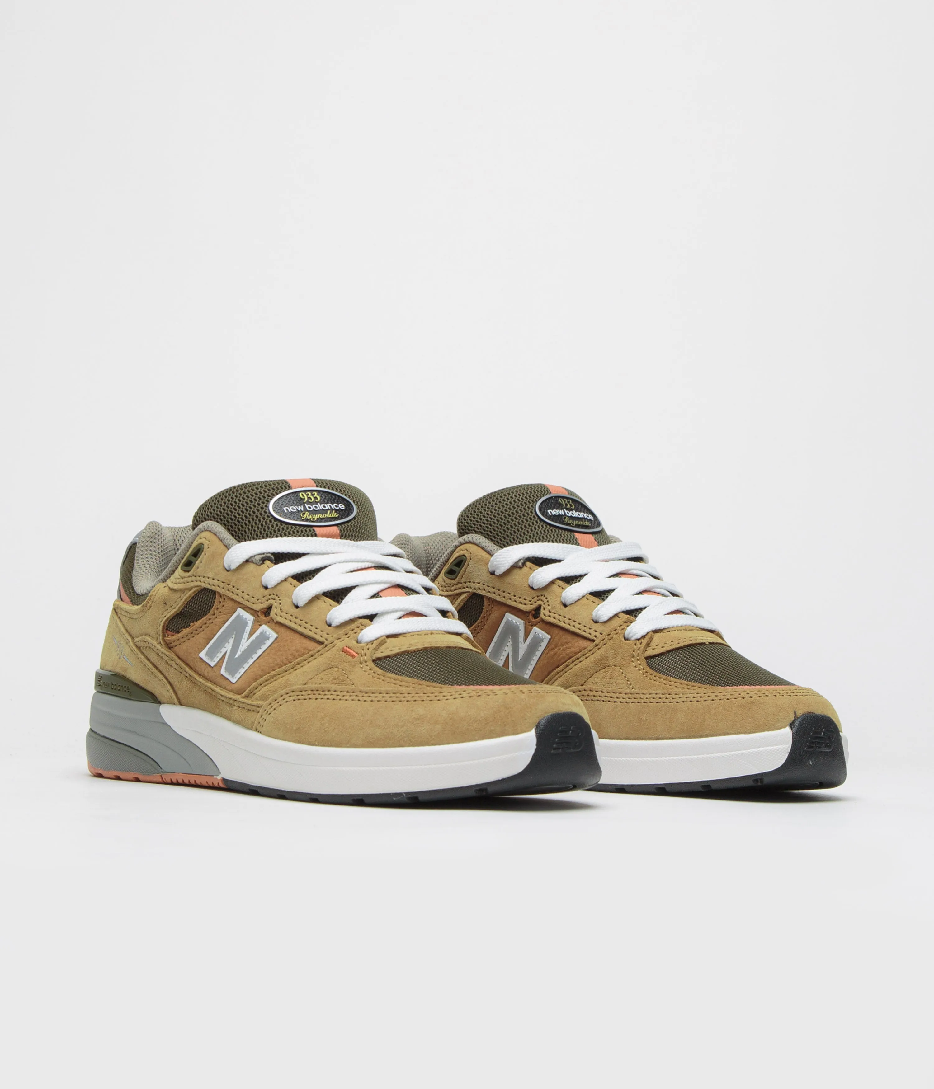 New Balance Numeric 933 Andrew Reynolds Shoes - Camel