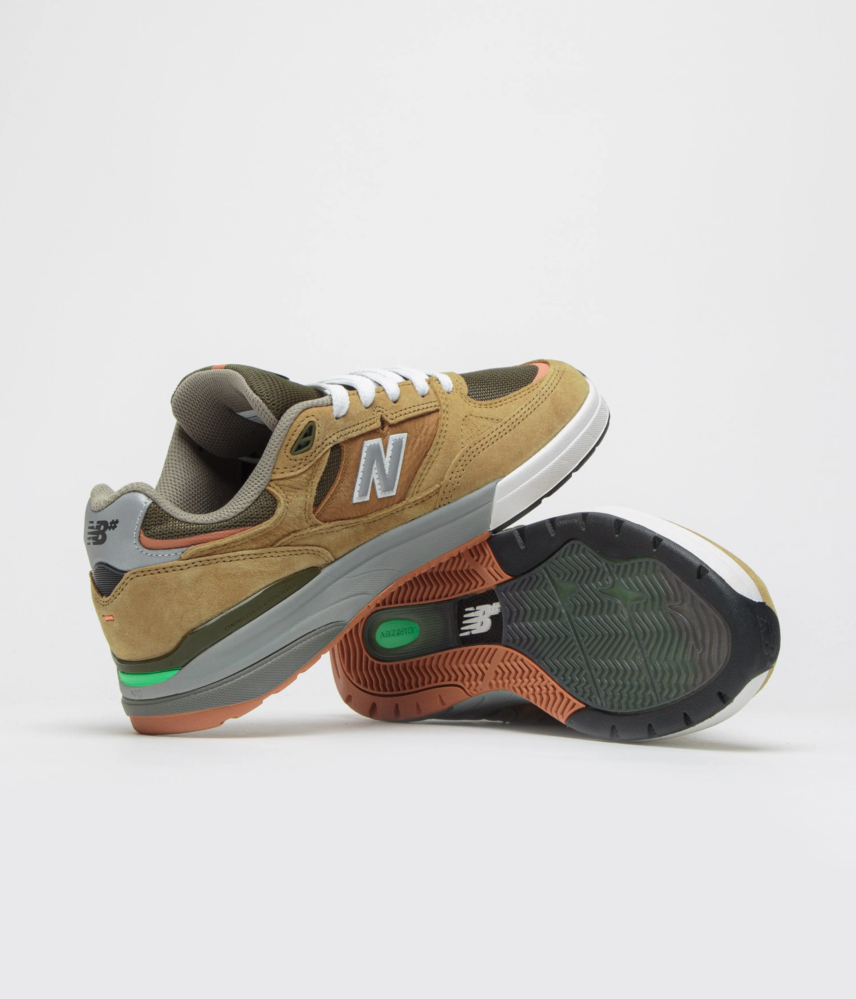 New Balance Numeric 933 Andrew Reynolds Shoes - Camel