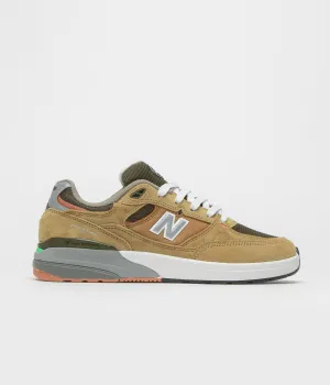 New Balance Numeric 933 Andrew Reynolds Shoes - Camel