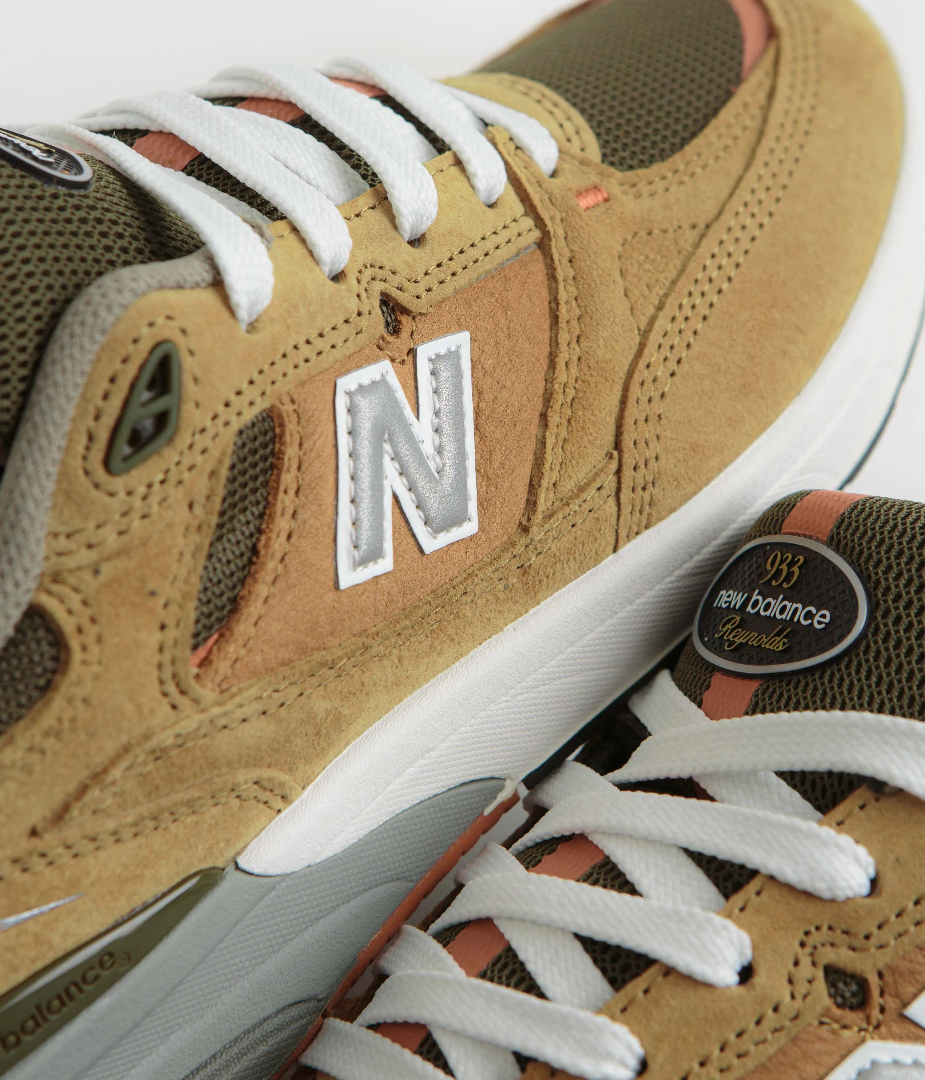 New Balance Numeric 933 Andrew Reynolds Shoes - Camel