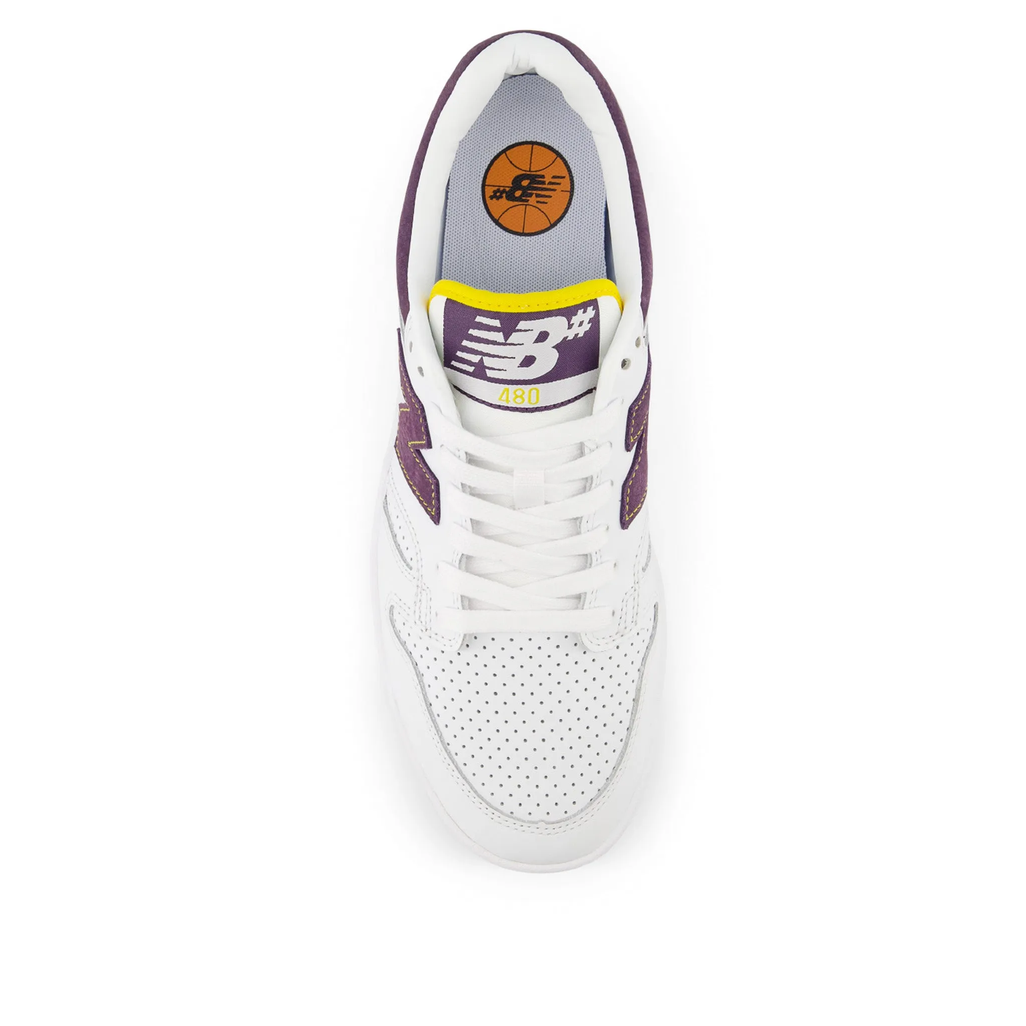 New Balance Rival Pack 480PST White/Purple/Yellow Sale